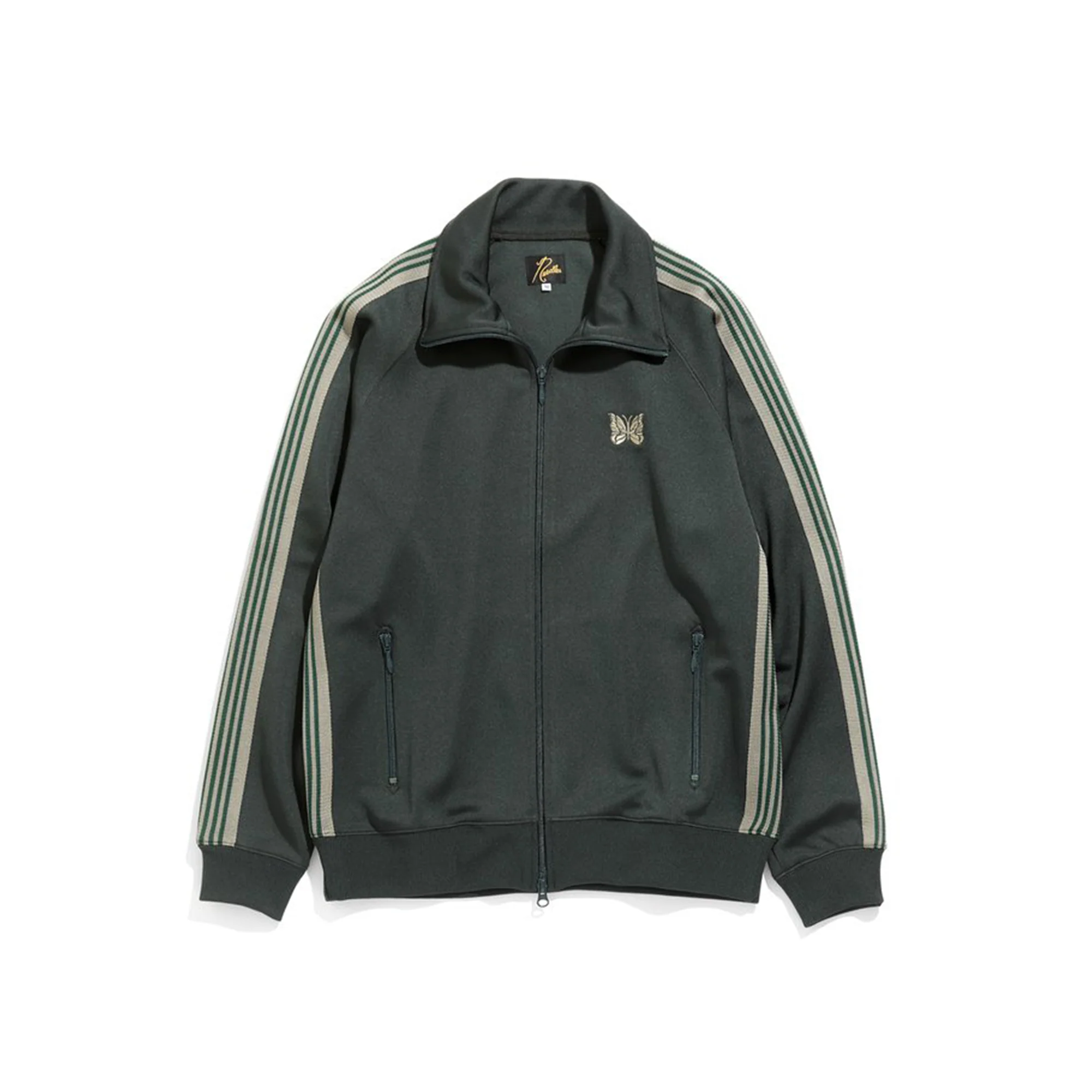Needles Mens Track Jacket 'DK.Green'
