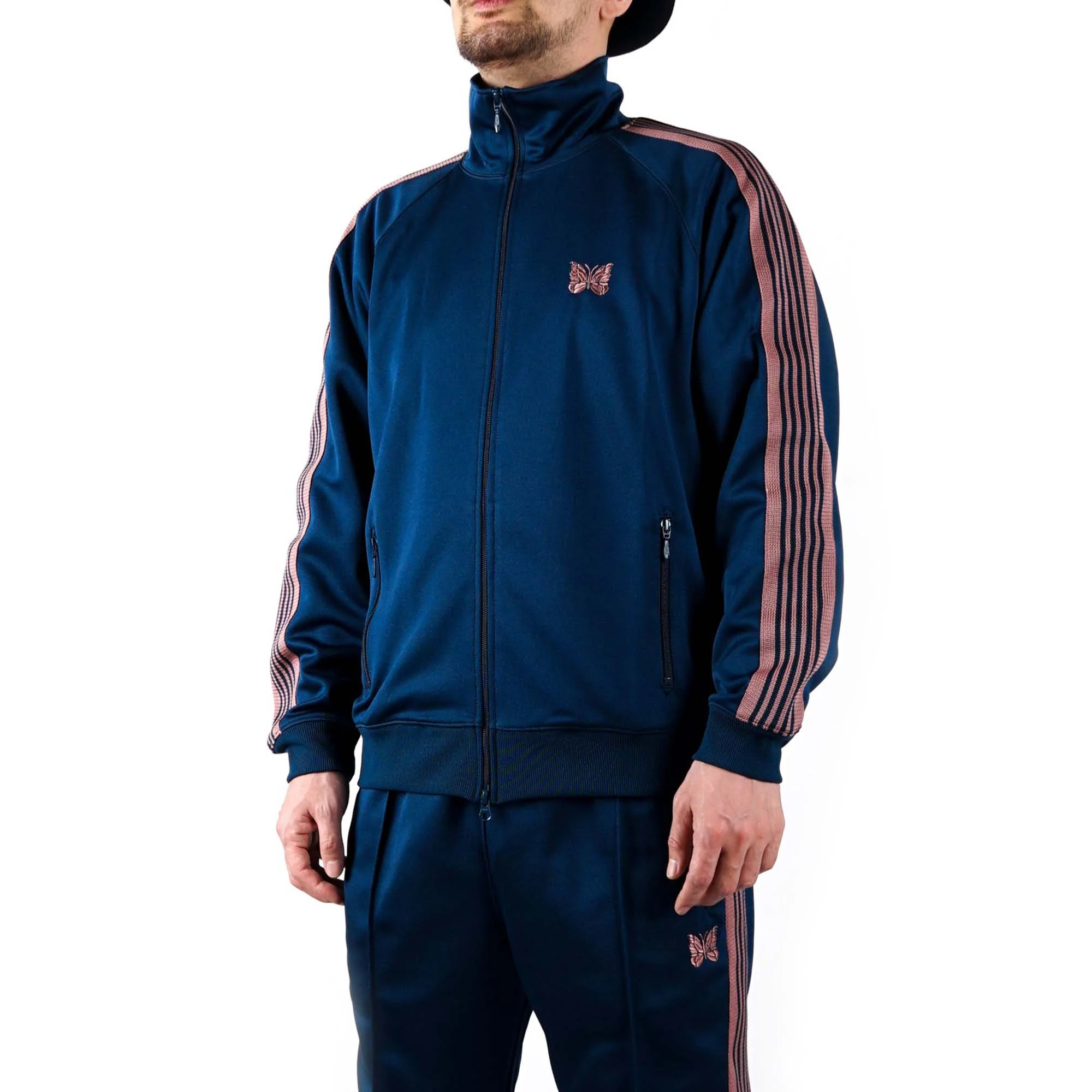 Needles Mens 'Teal' Track Jacket - Image 4
