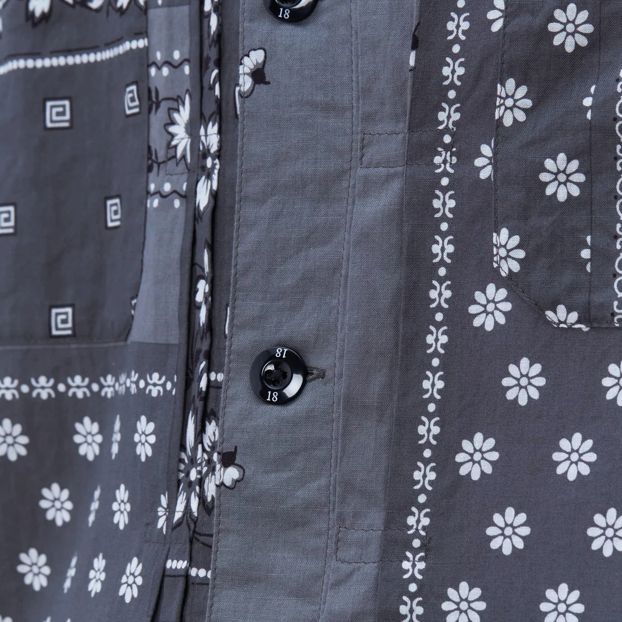 Neighborhood Mens Bandana Chopped SS Shirt - Image 4