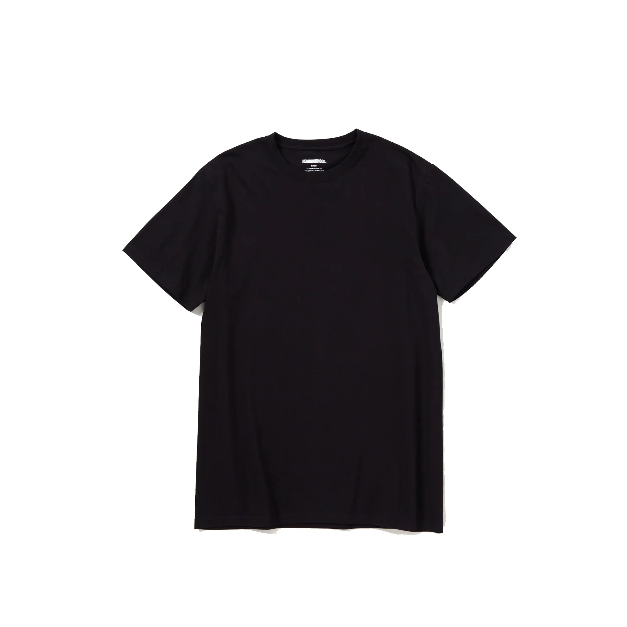 Neighborhood Mens Classic 3pac Crew Tees 'Black'
