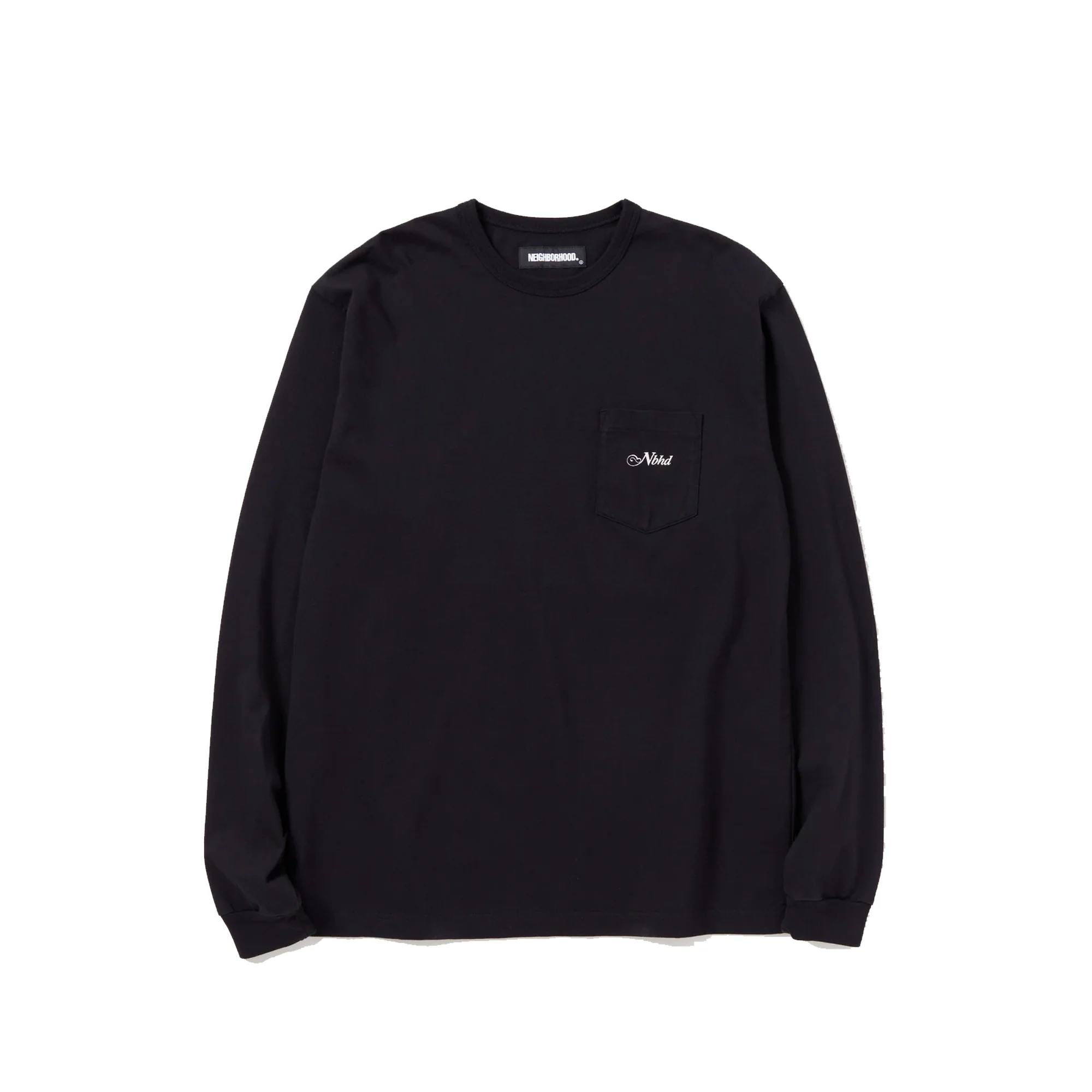 Neighborhood Mens Classic Crewneck LS 'Black'