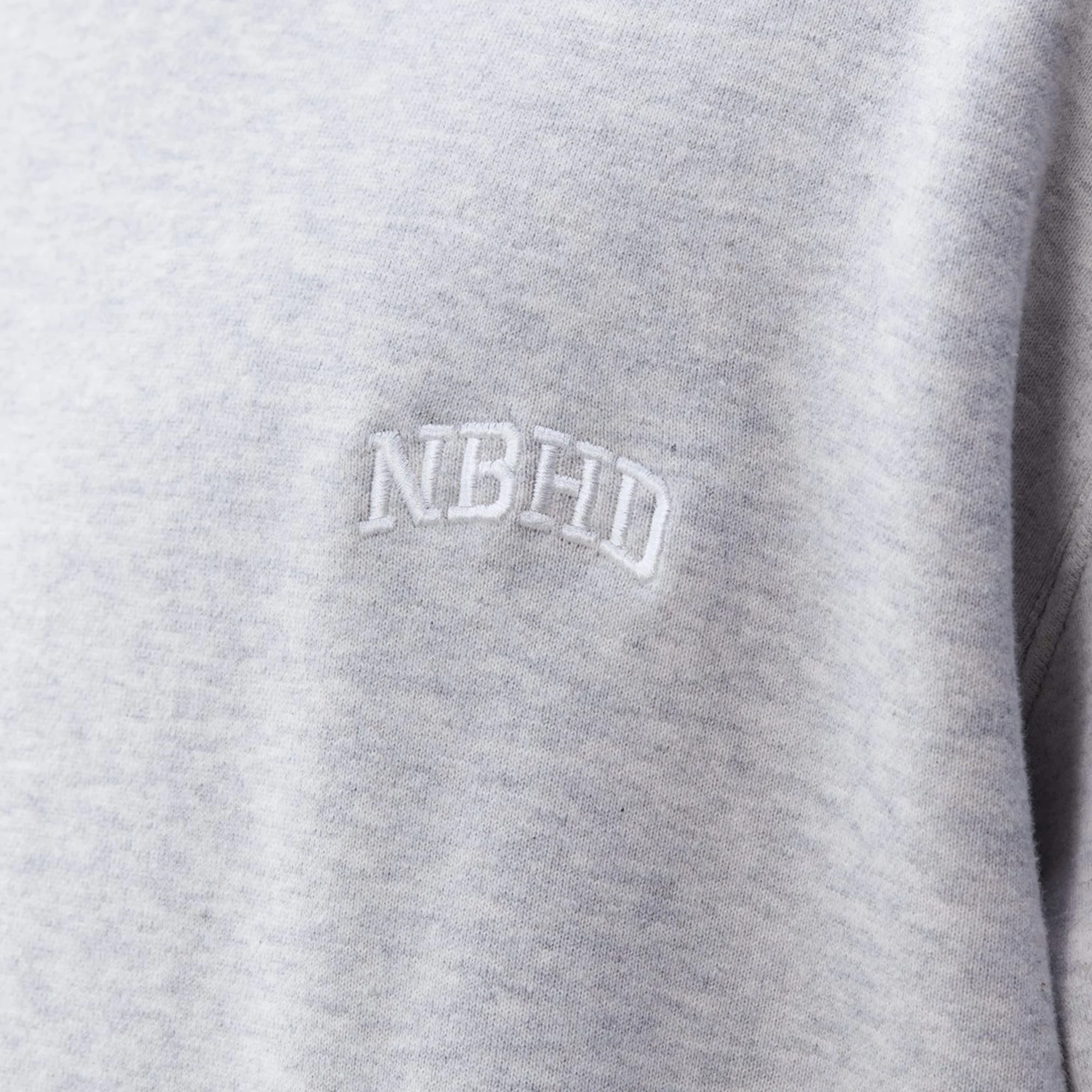 Neighborhood Mens Classic-S/ C-Hooded LS 'Gray' - Image 4