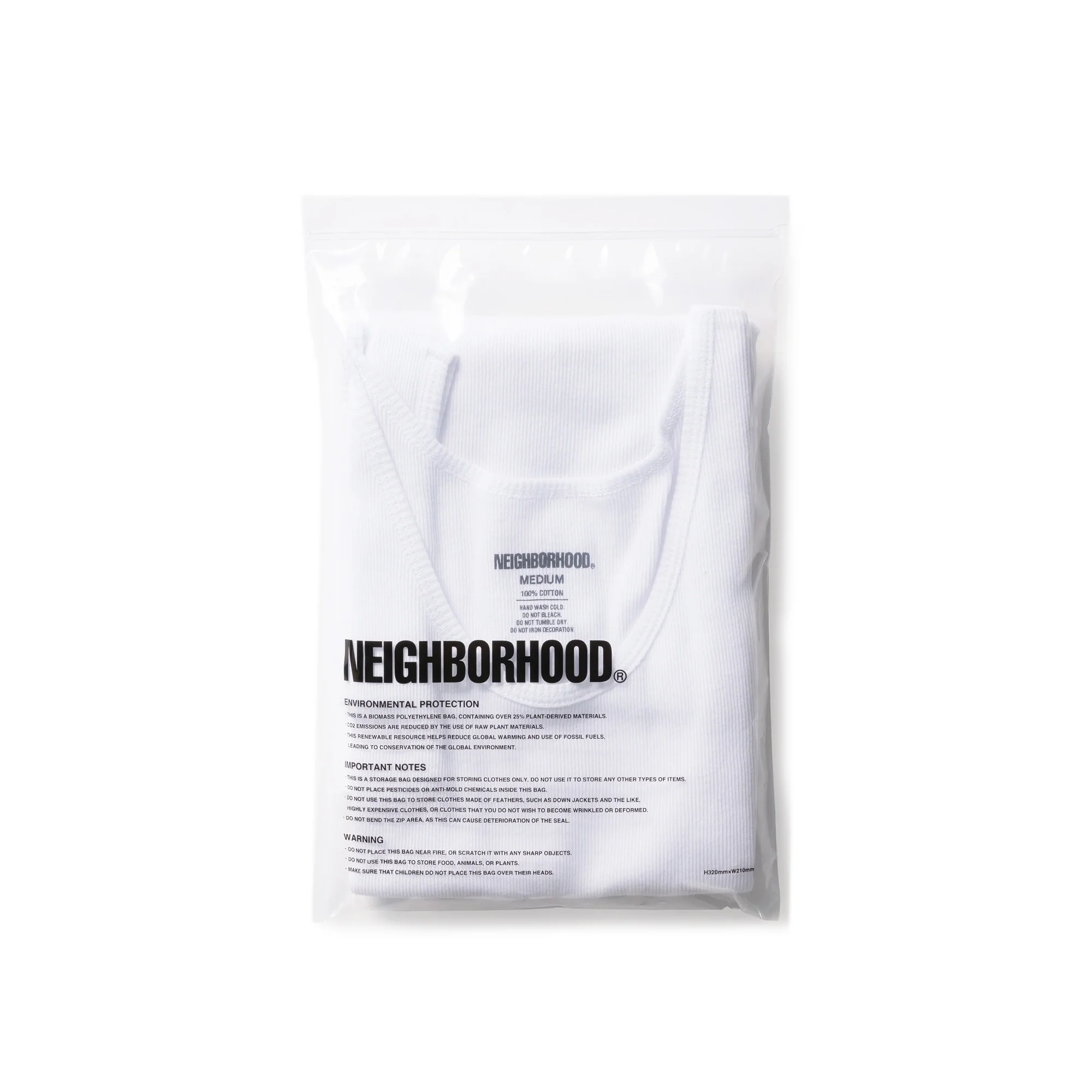 Neighborhood Mens Classic Tank Top (2 Packs)