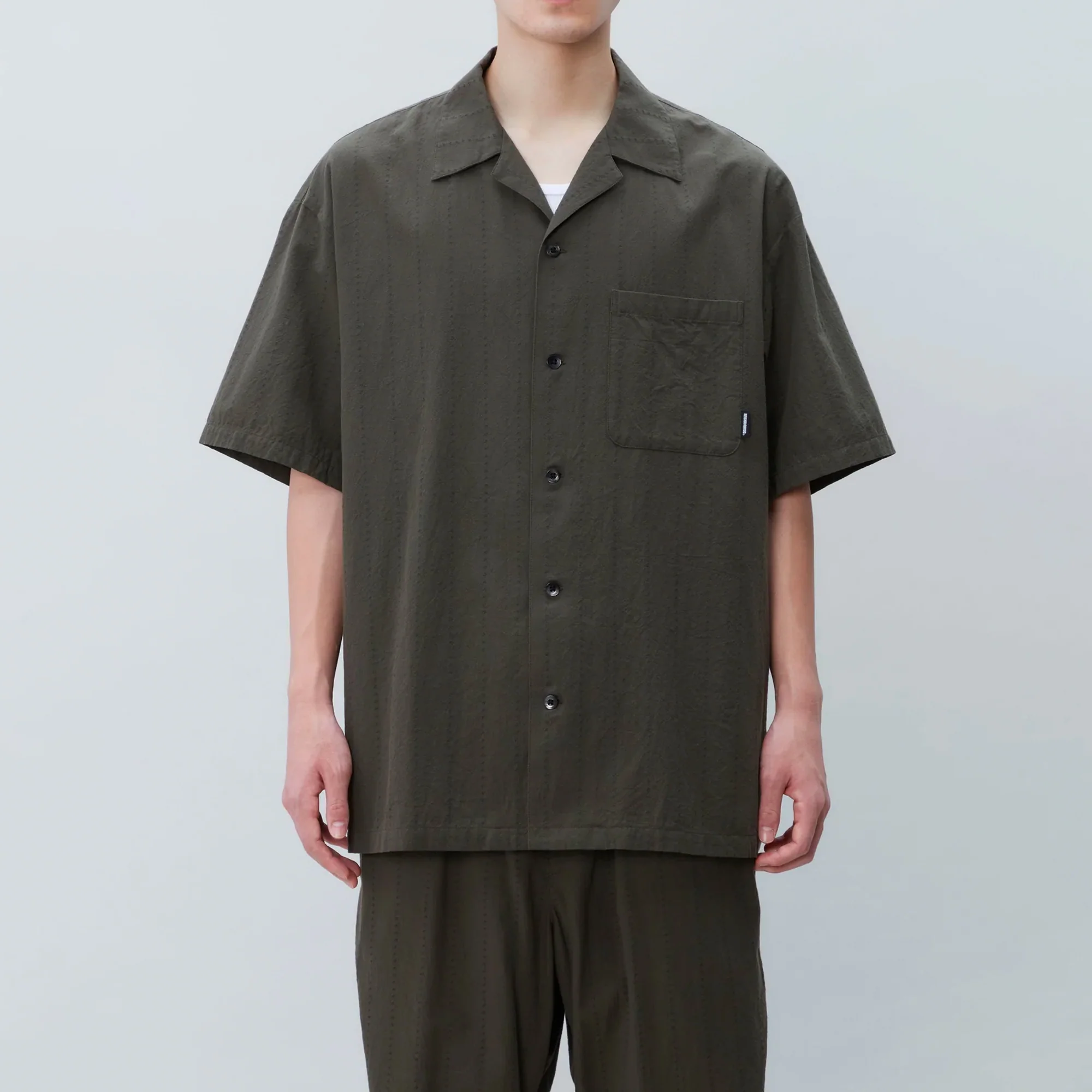 Neighborhood Mens Dobby SS Shirt - Image 2