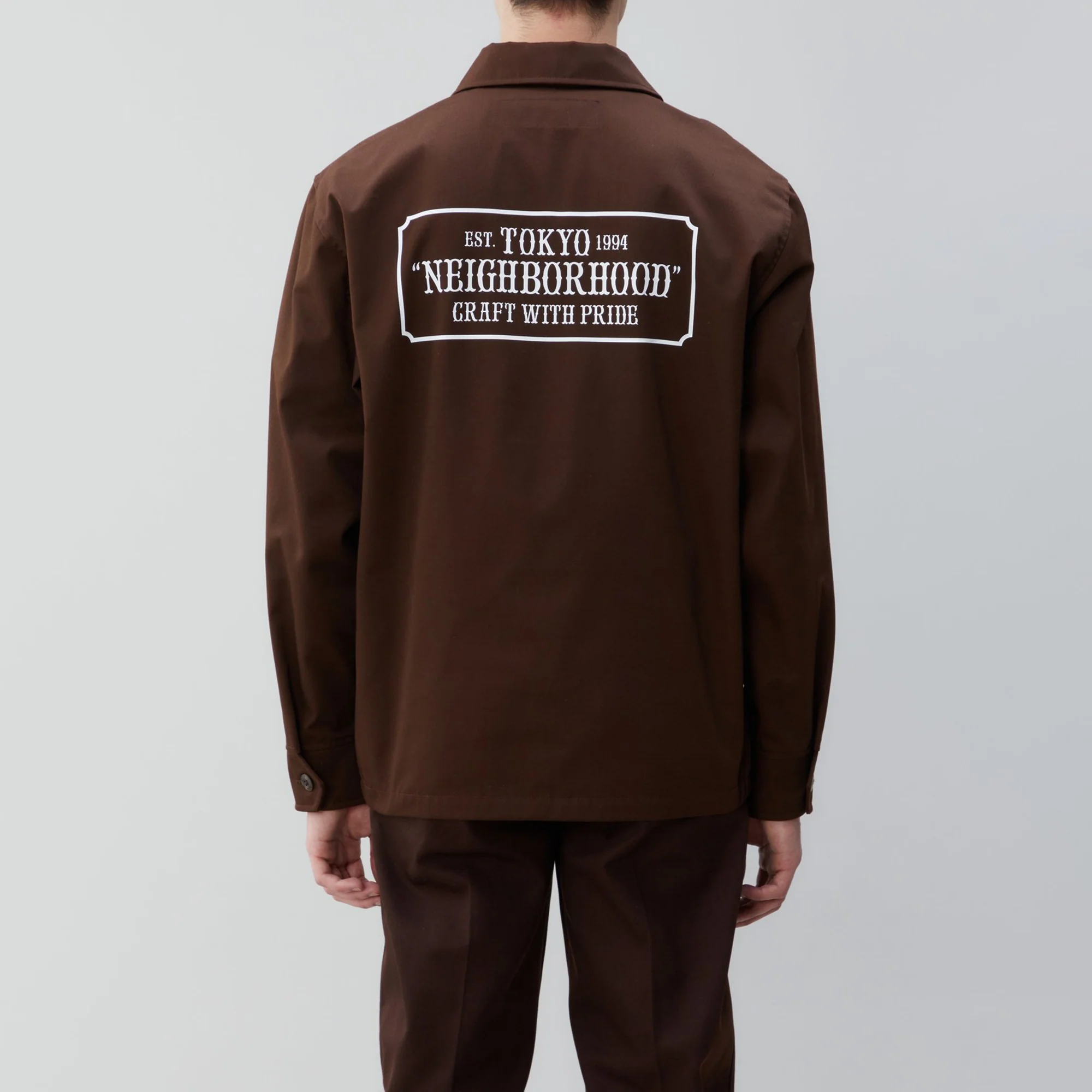 Neighborhood Mens Drizzler / EC-JKT 'Brown' - Image 3