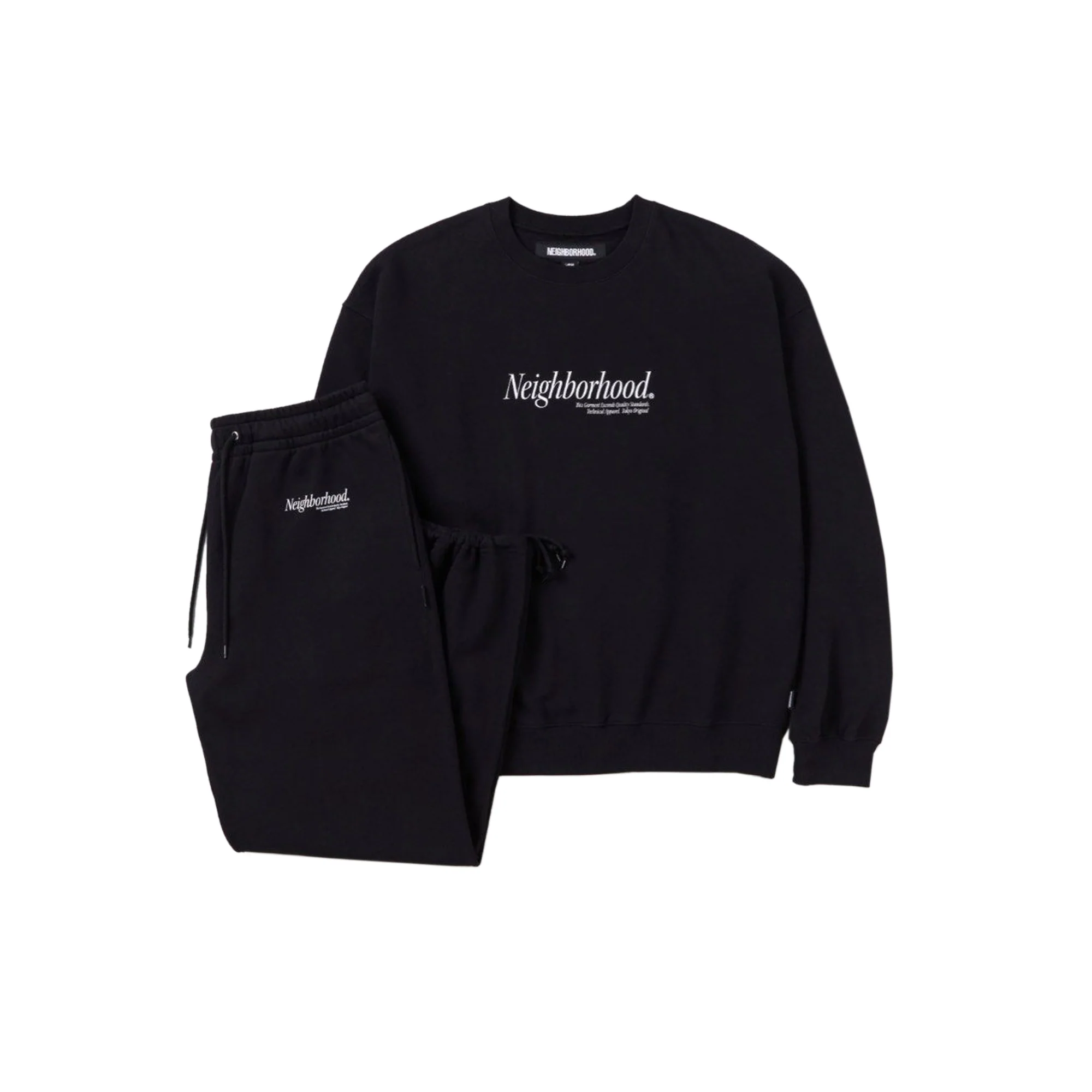 Neighborhood Mens Home Jogger Sweatshirt Set
