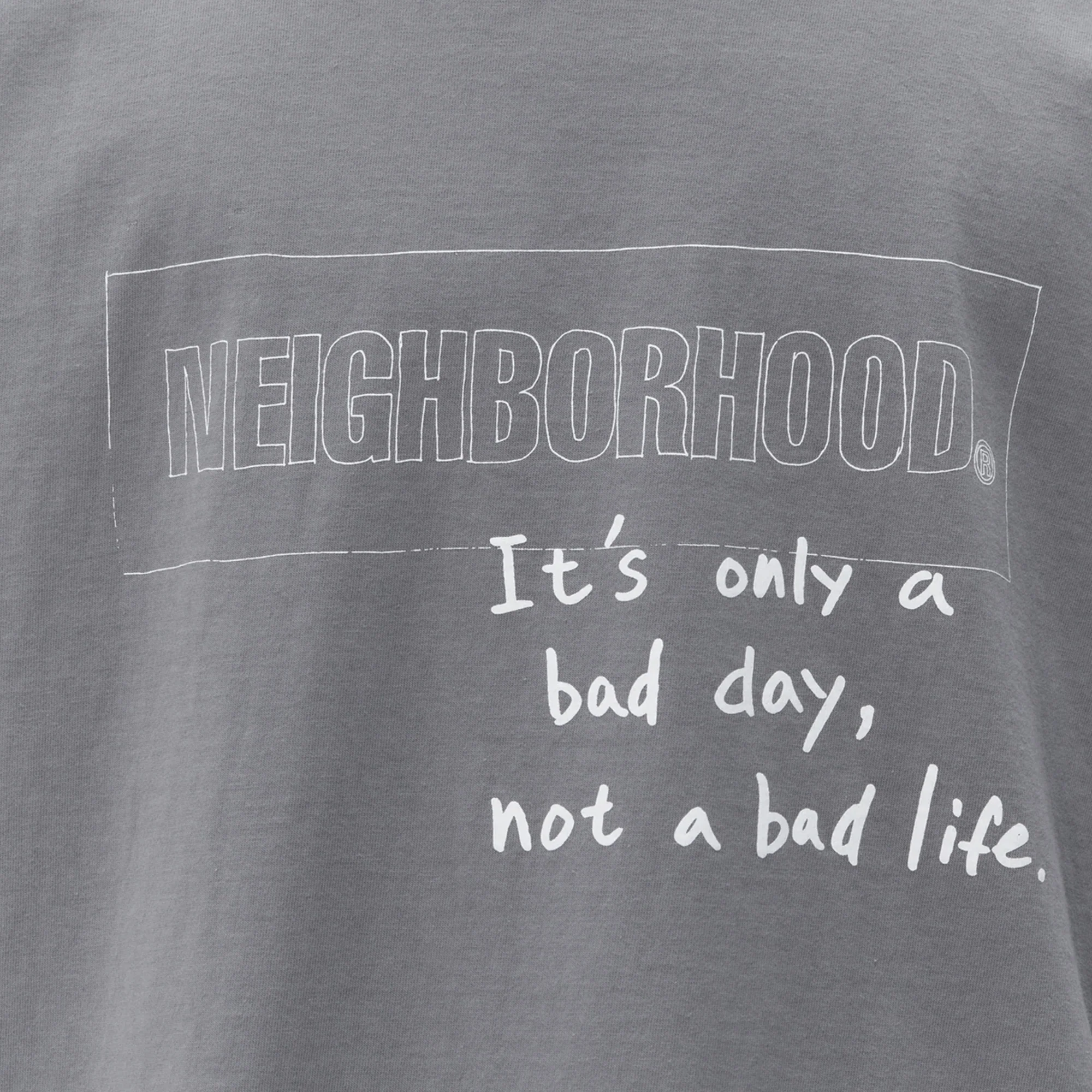 Neighborhood Mens NH-14 Tee 'Gray' - Image 4