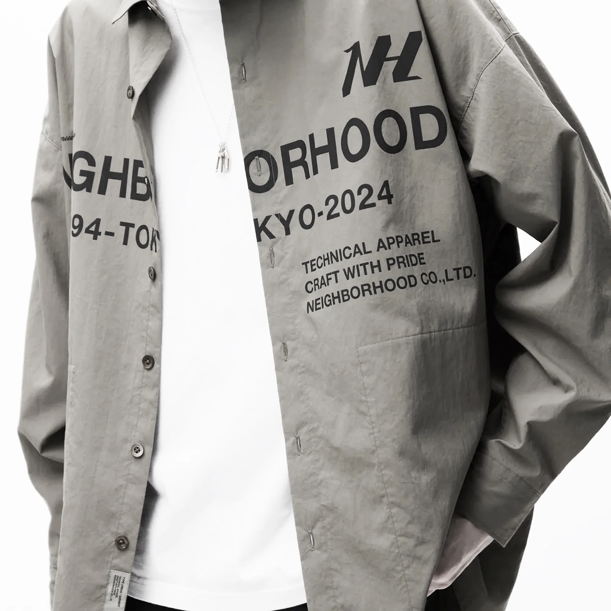 Neighborhood Mens L/S Overshirt - Image 4
