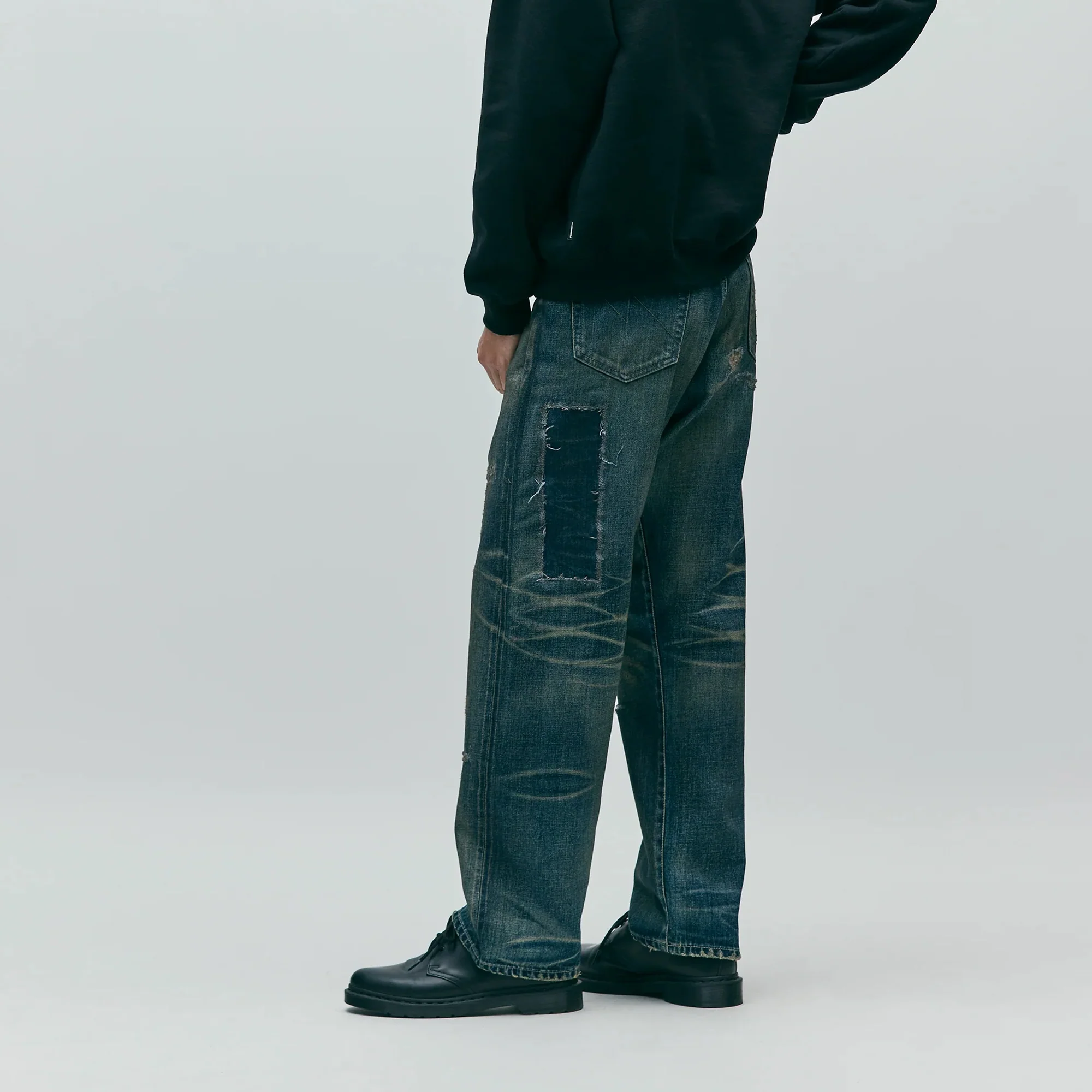 Neighborhood Mens Savage Denim DP Basic Pants - Image 3