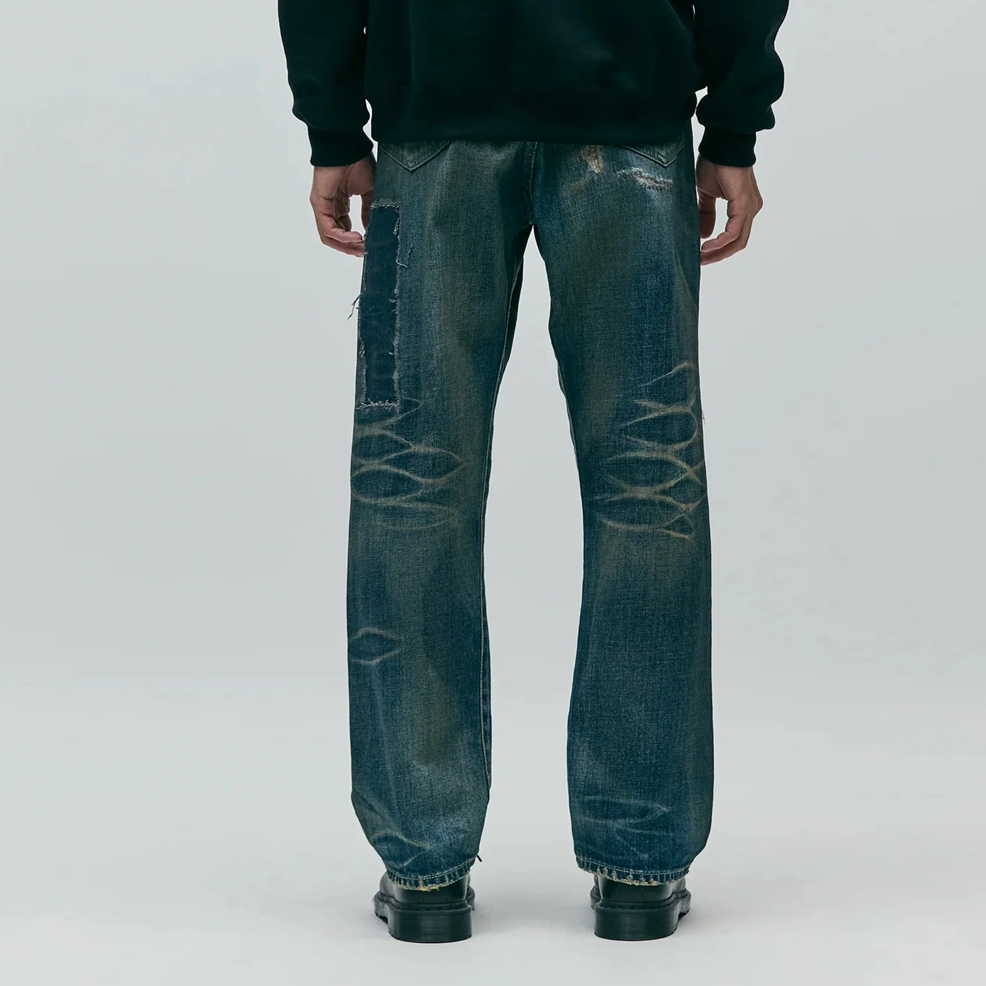 Neighborhood Mens Savage Denim DP Basic Pants - Image 4