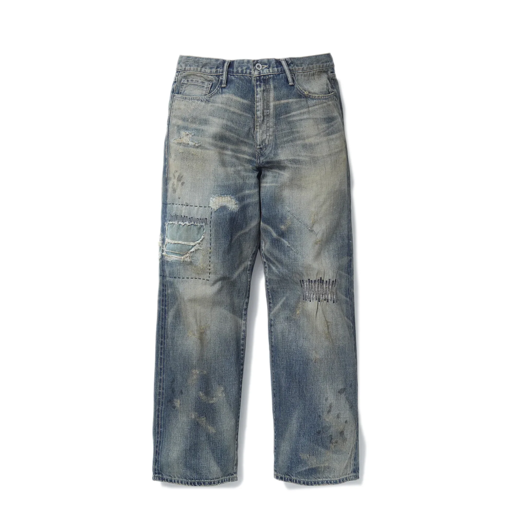 Neighborhood Mens Savage Denim DP Wide Pants