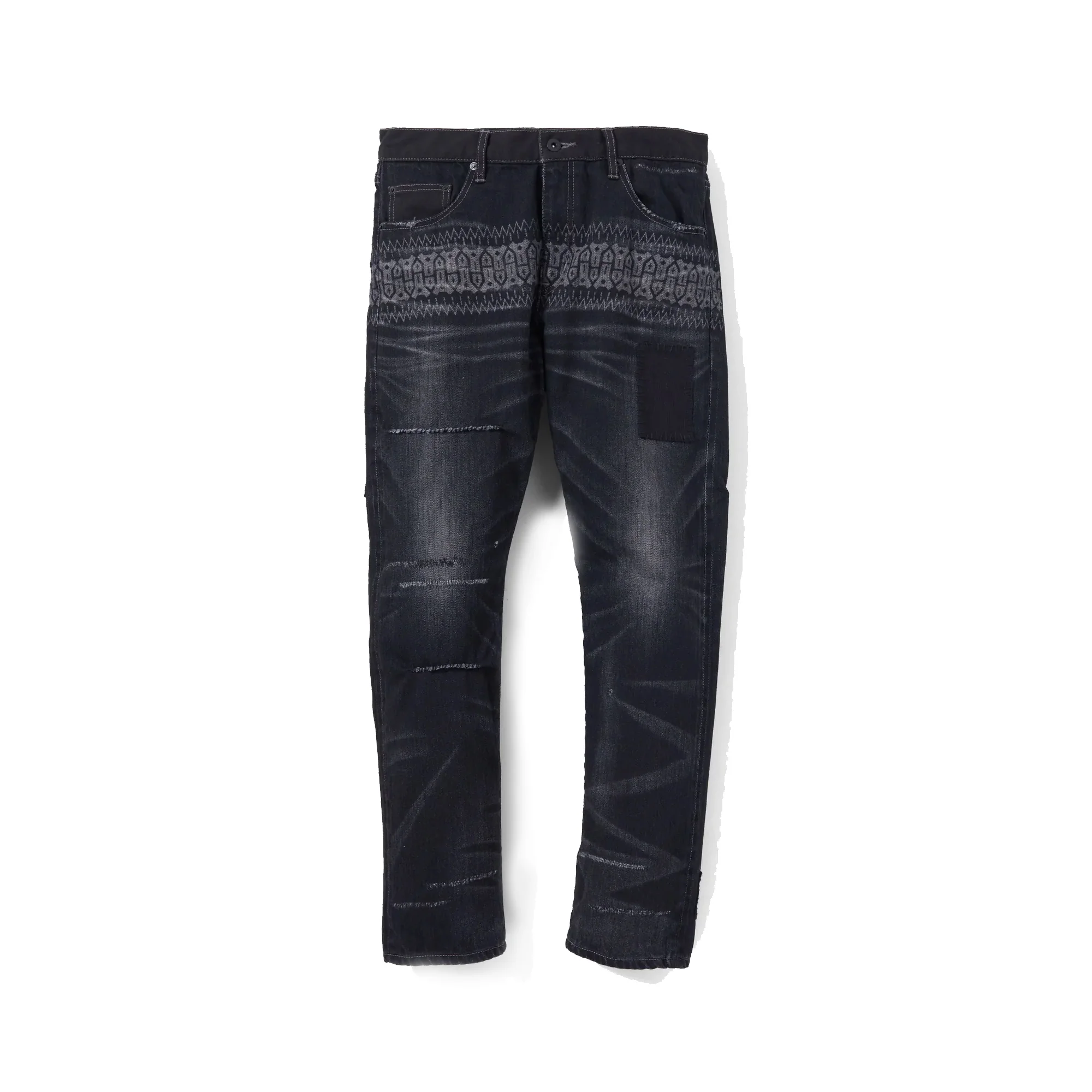 Neighborhood Mens Savage Denim Skinny Jeans