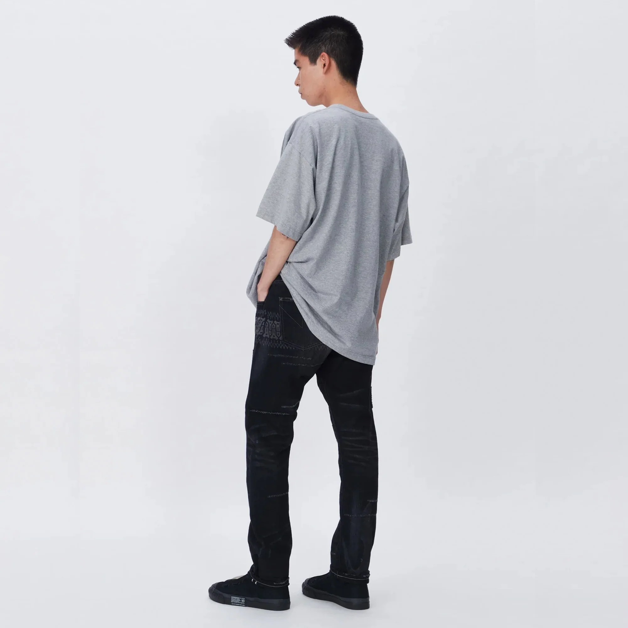 Neighborhood Mens Savage Denim Skinny Jeans - Image 3