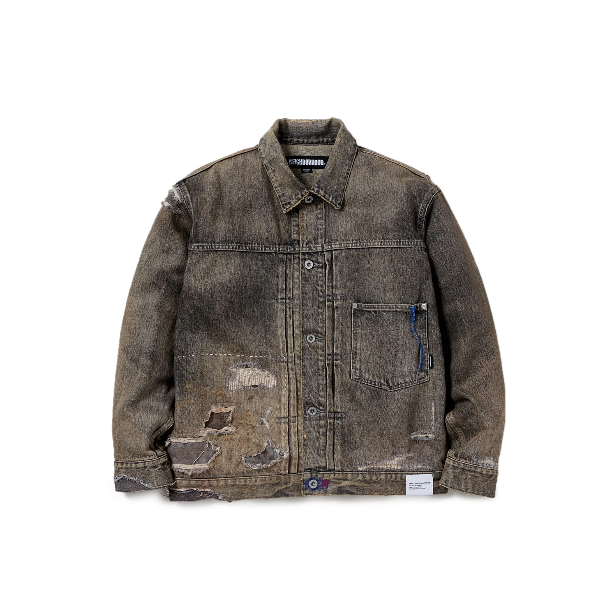 Neighborhood Mens Savage Denim Type 1 Jacket