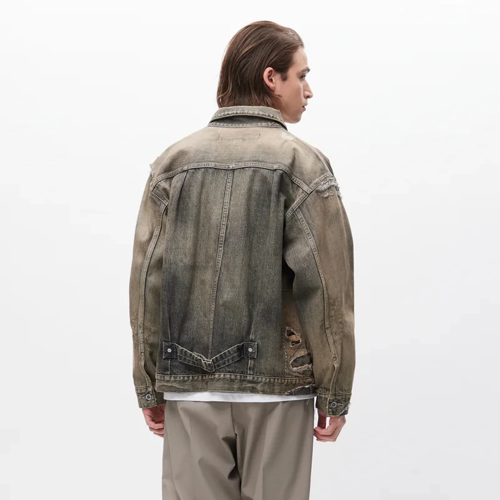Neighborhood Mens Savage Denim Type 1 Jacket - Image 3