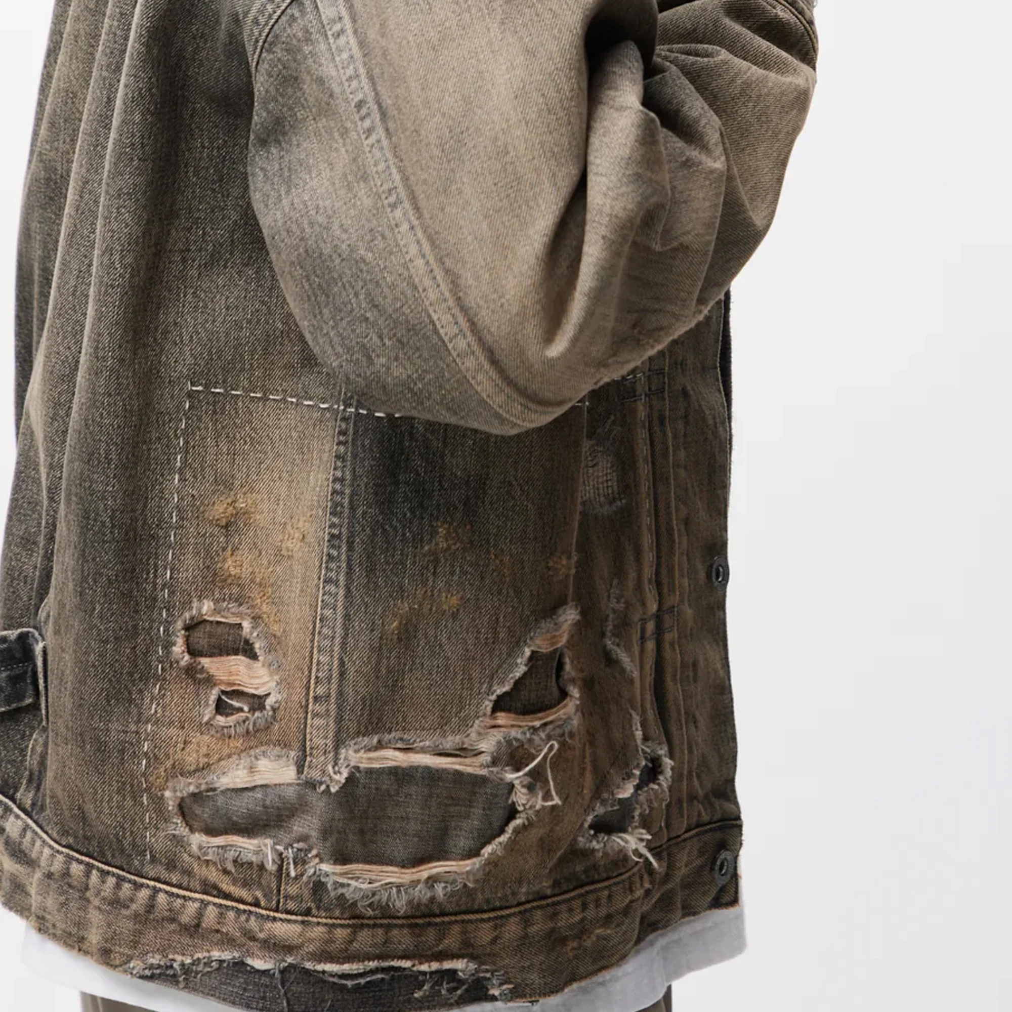 Neighborhood Mens Savage Denim Type 1 Jacket - Image 4