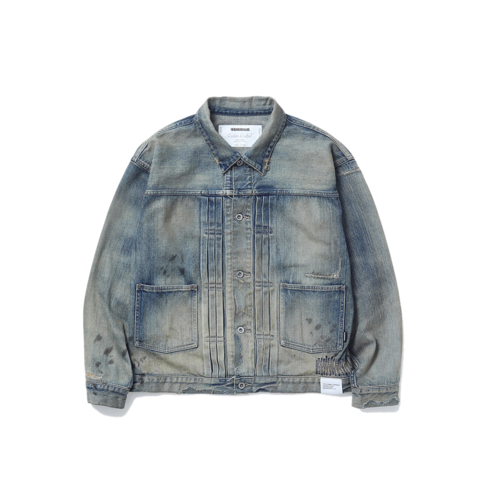 Neighborhood Mens Savage Denim Type-1 Jacket