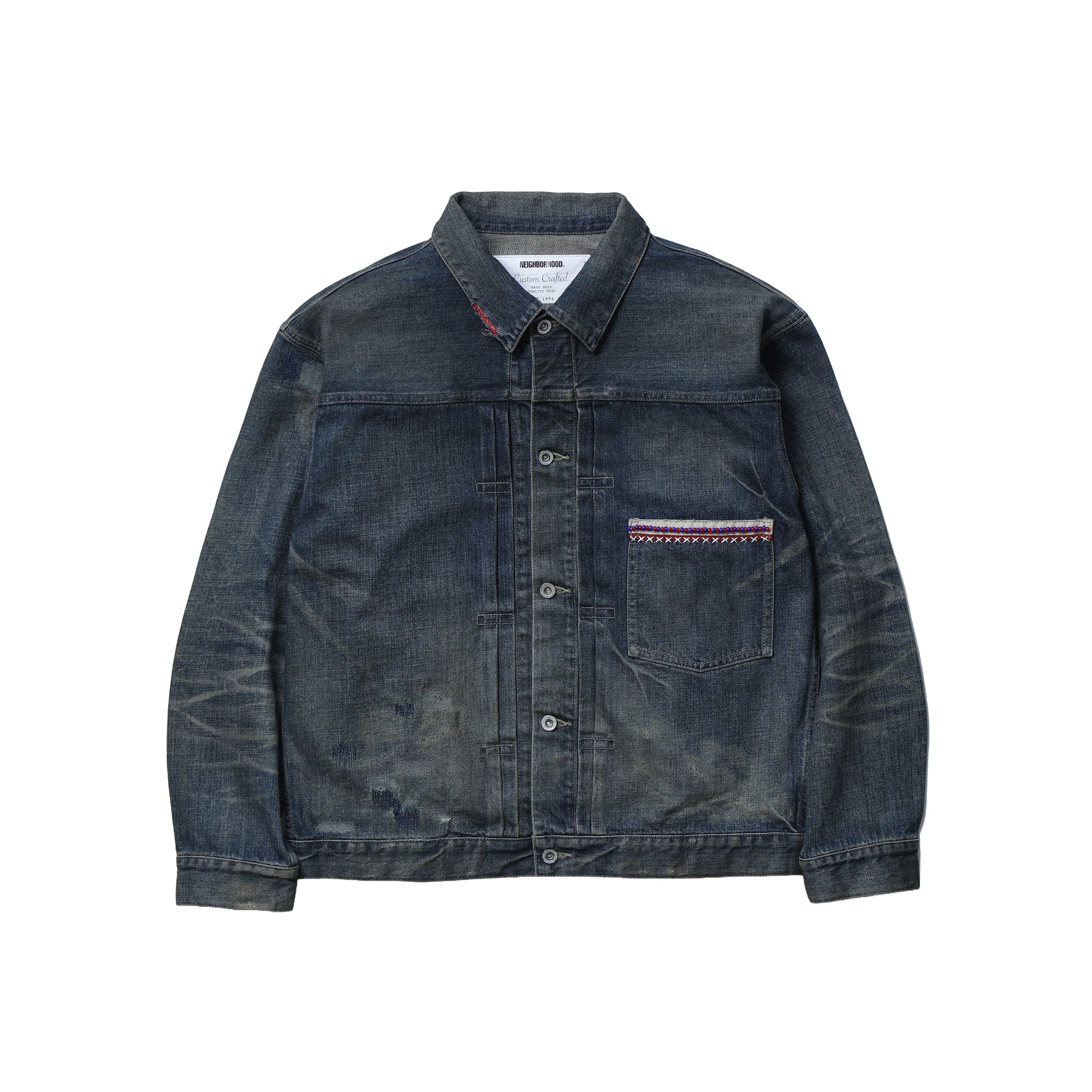 Neighborhood Mens Savage Denim Type-1 Jacket