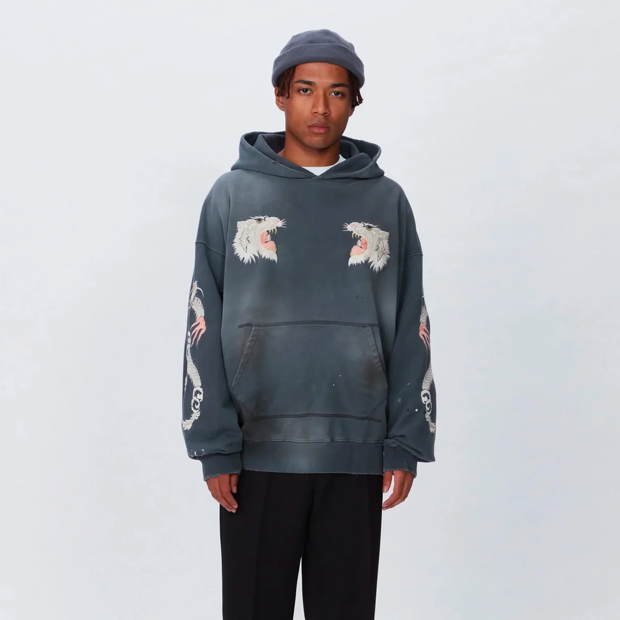Neighborhood Mens Savage-S Hooded Sweatshirt - Image 2