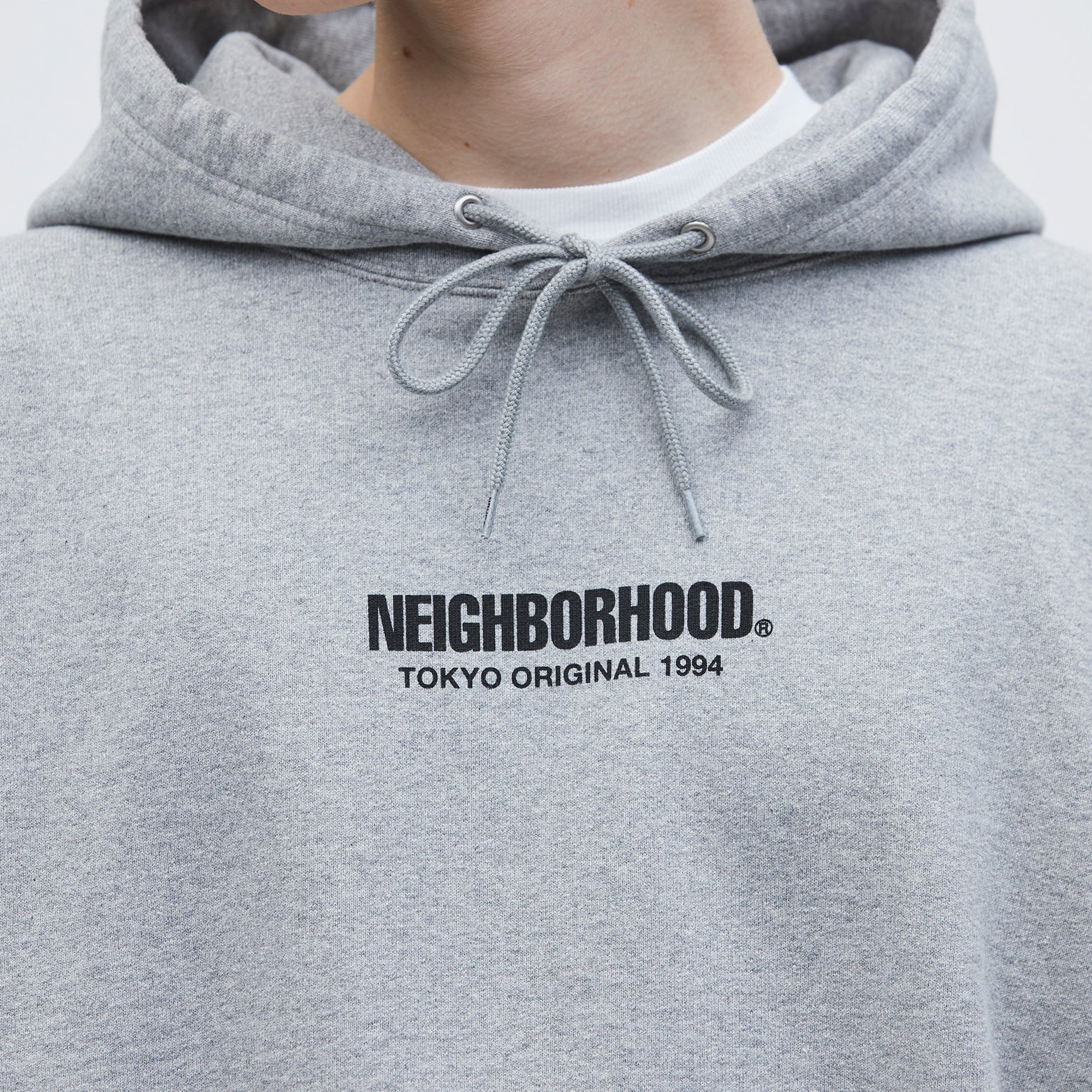 Neighborhood Mens Solid Sweat Hoodie - Image 3