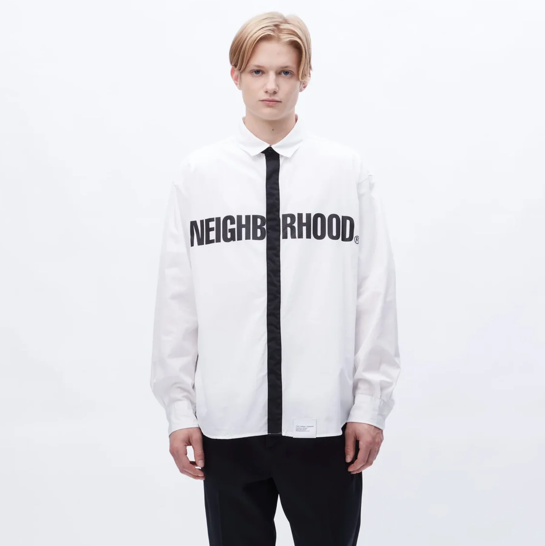 Neighborhood Mens Tie LS Shirt - Image 2