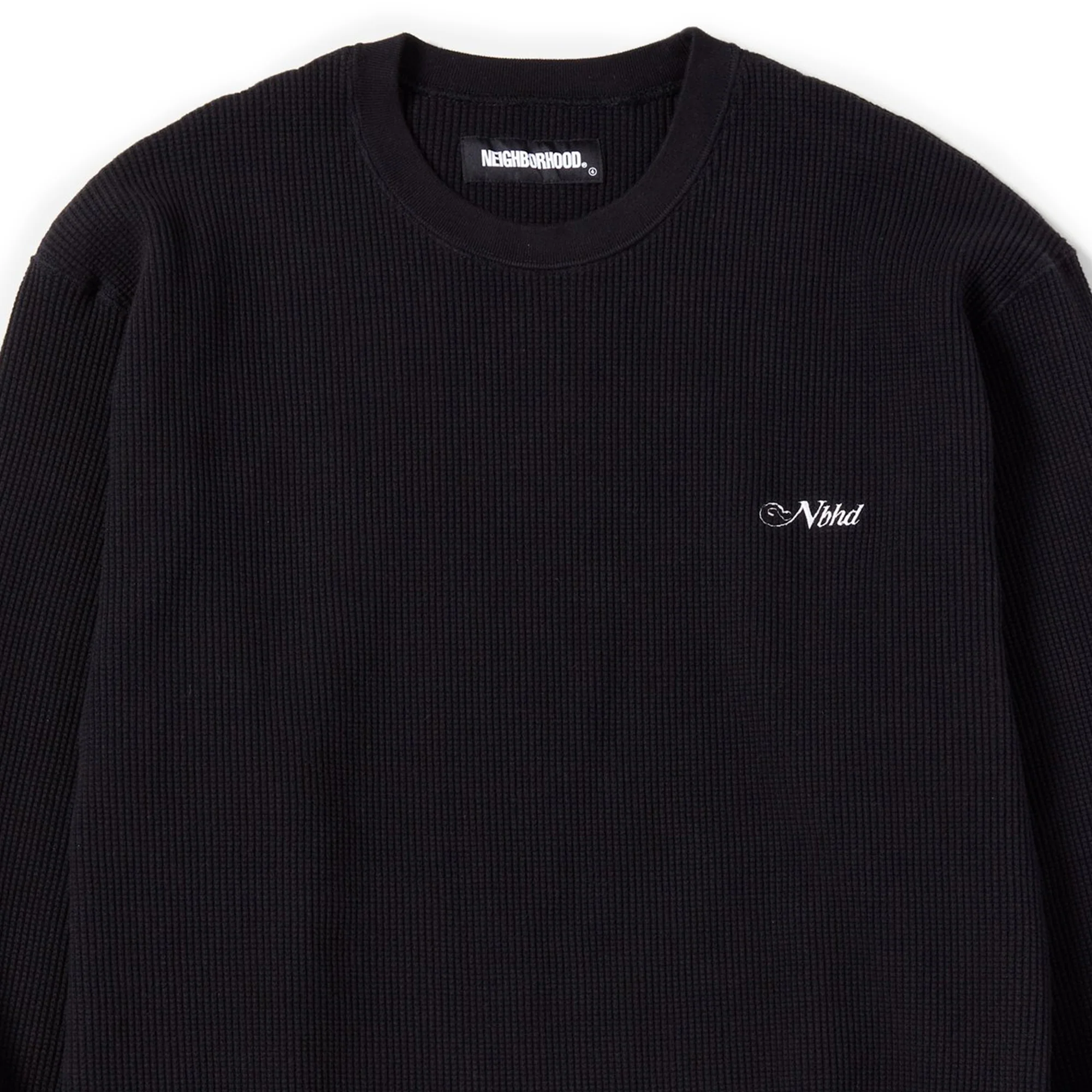 Neighborhood Mens Waffle / C-Crew LS - Image 2