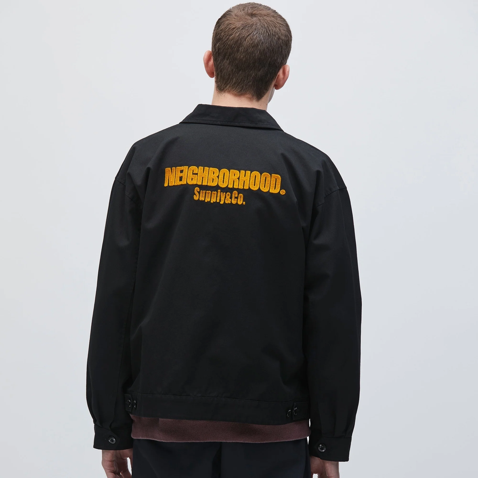 Neighborhood Mens Zip Work Jacket - Image 2