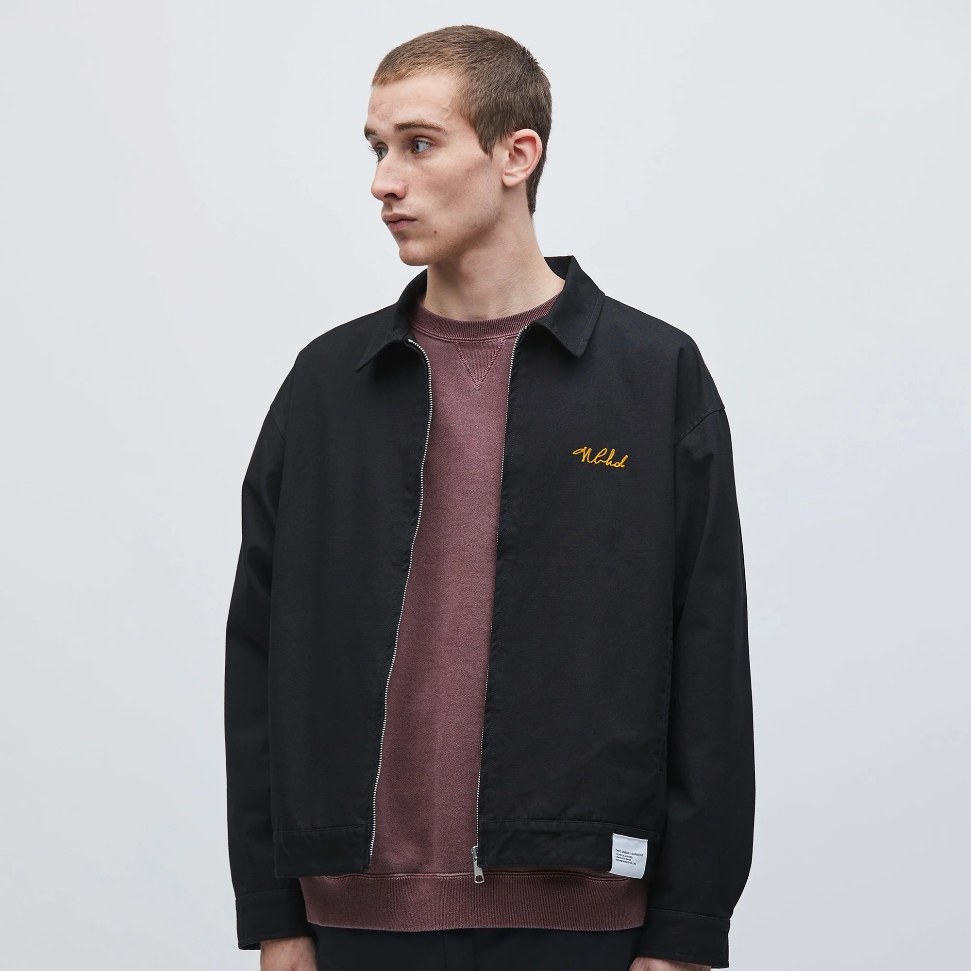 Neighborhood Mens Zip Work Jacket - Image 3