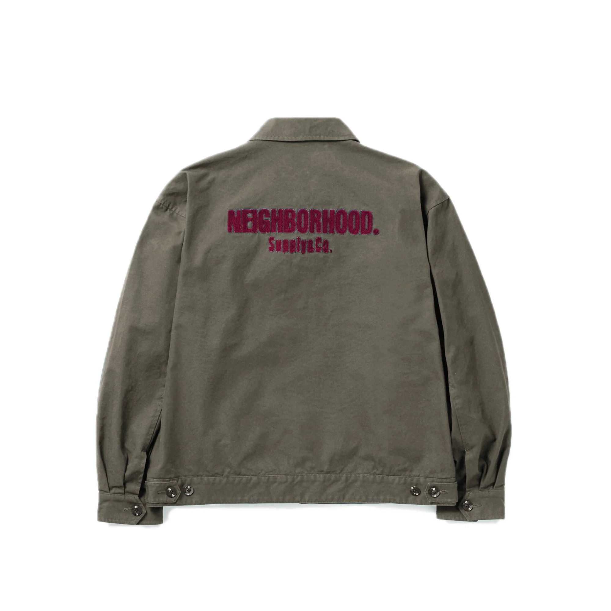 Neighborhood Mens Zip Work Jacket - Image 2