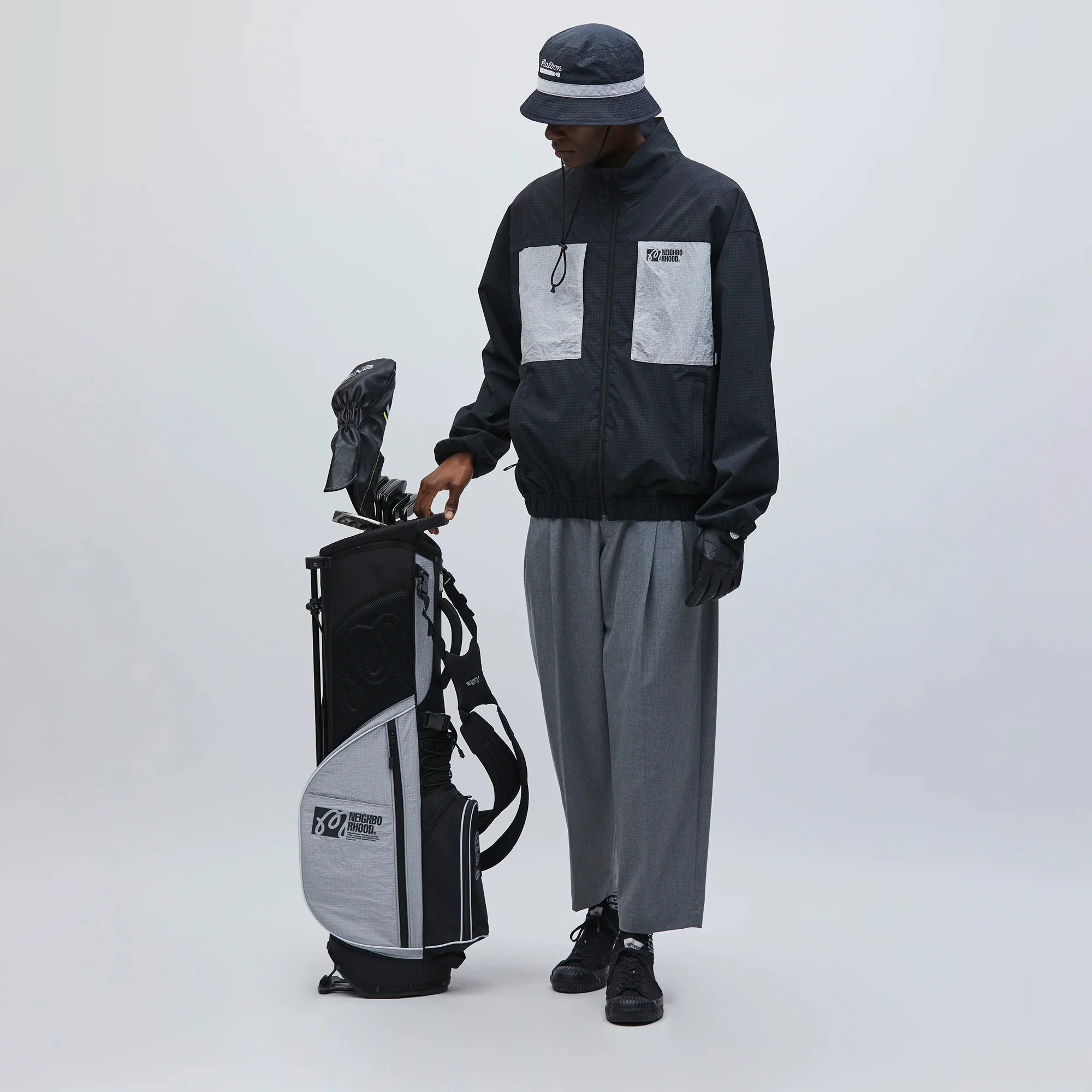Neighborhood x Malbon Golf Performance Golf Bag - Image 4