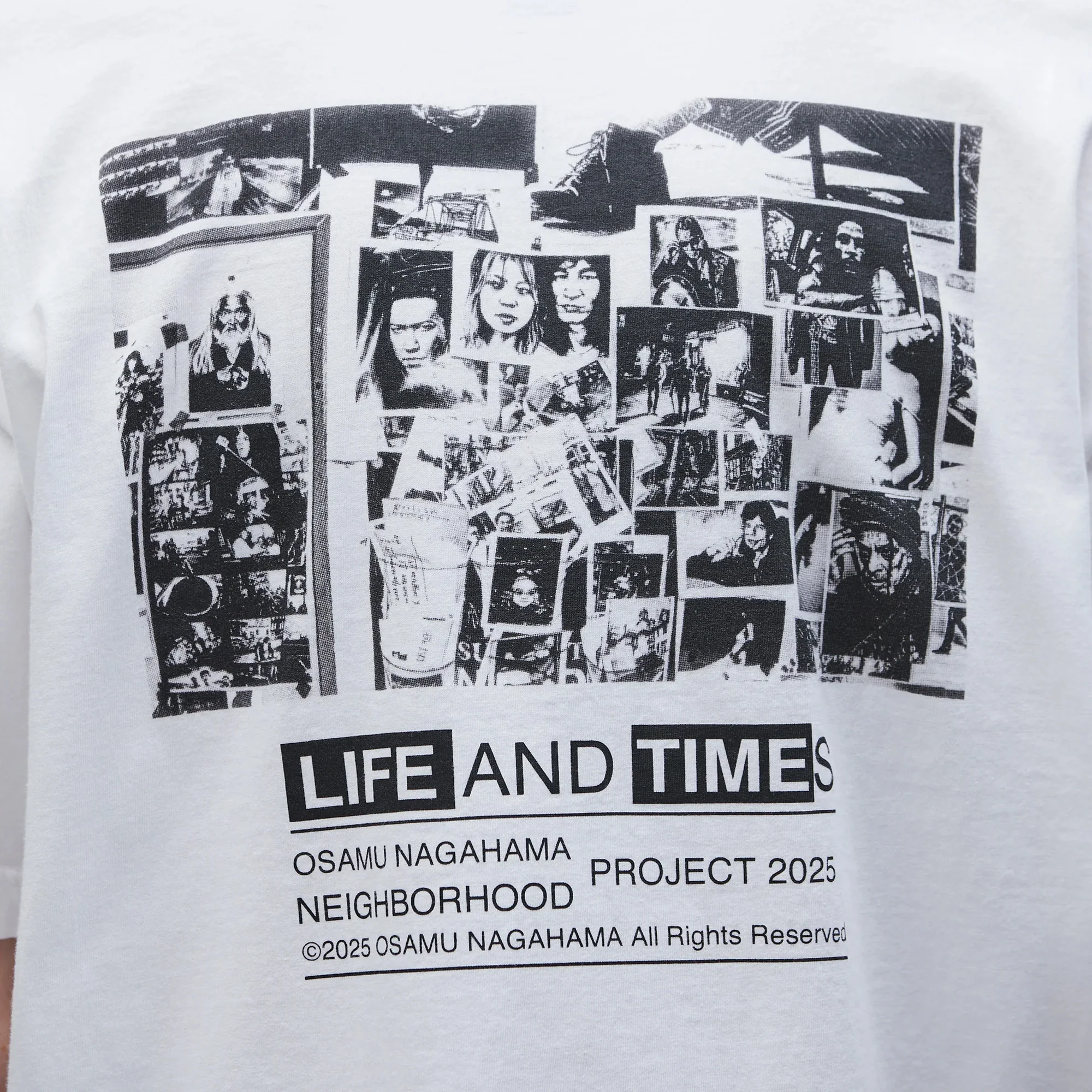 Neighborhood x Osamu Nagahama Mens Tee - Image 4