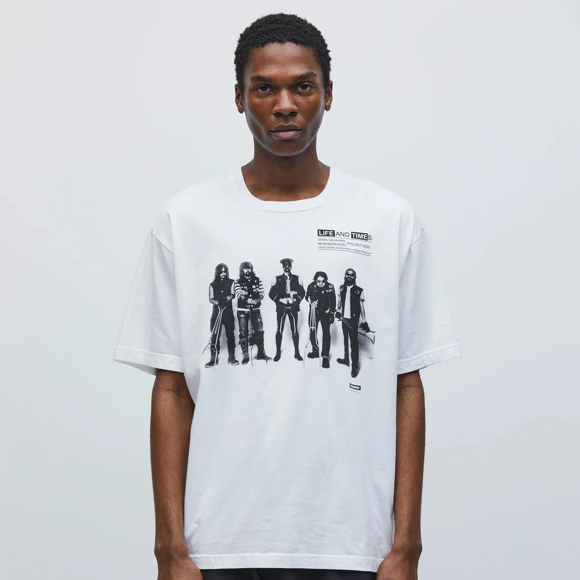 Neighborhood x Osamu Nagahama Mens Tee - Image 2