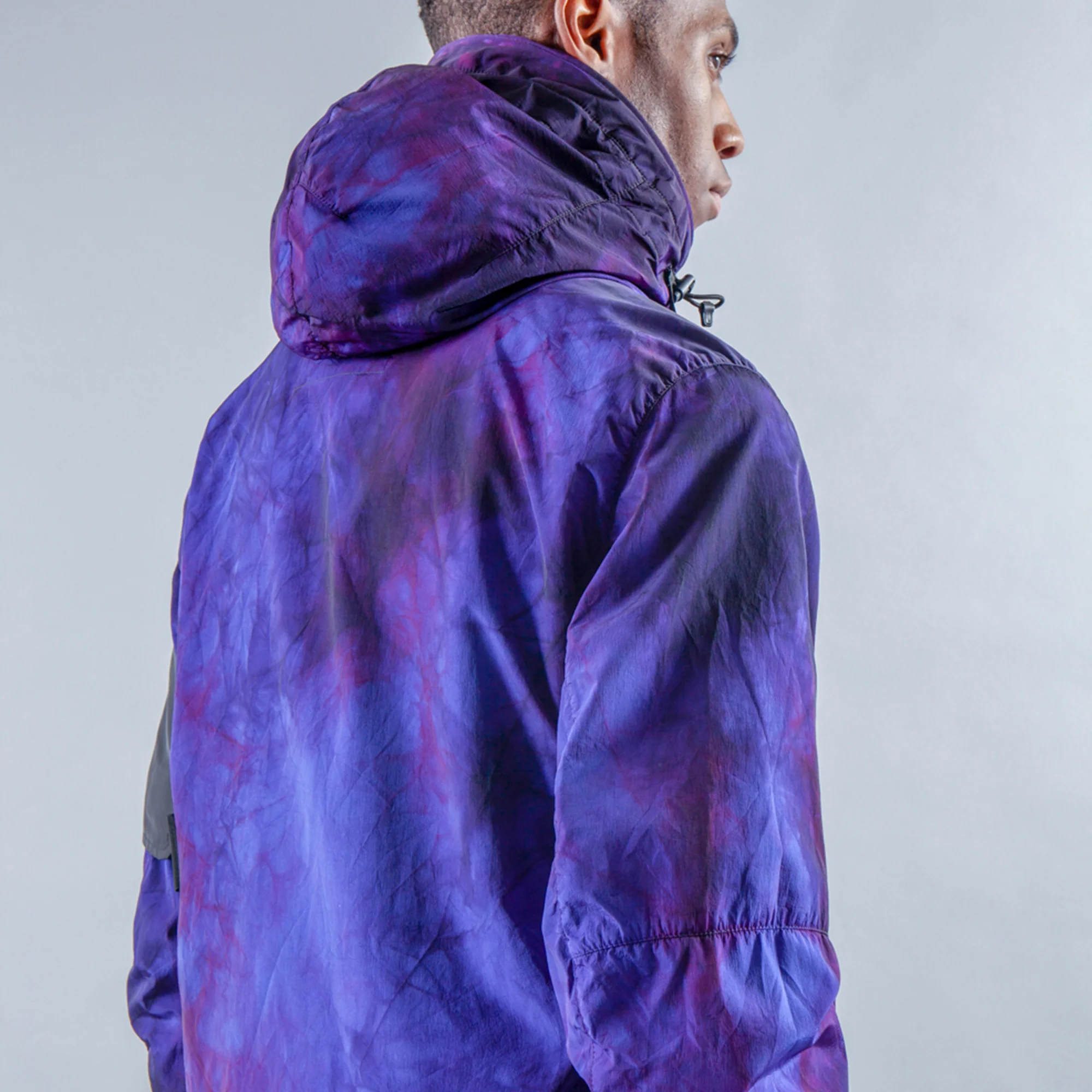 Nemen Does 3L Tie-Dye Jacket in Cosmic Dye - Image 3