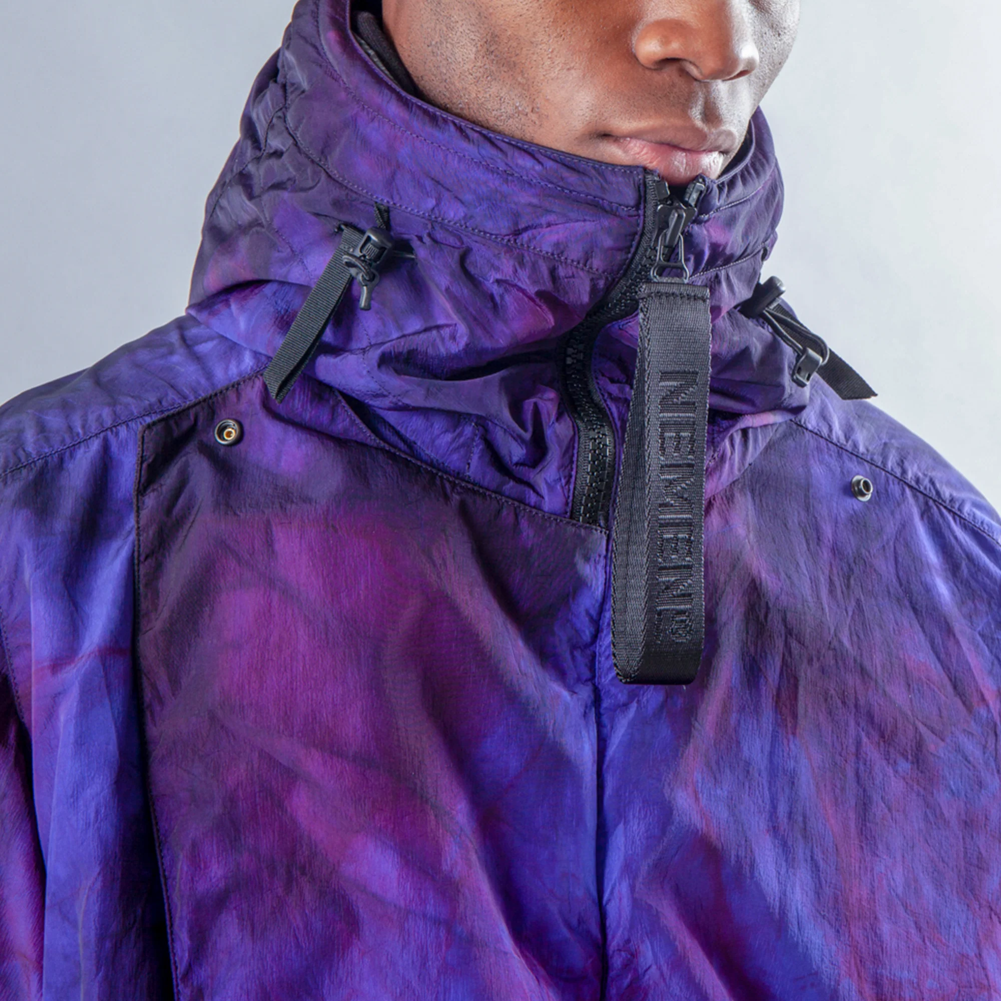 Nemen Does 3L Tie-Dye Jacket in Cosmic Dye - Image 4