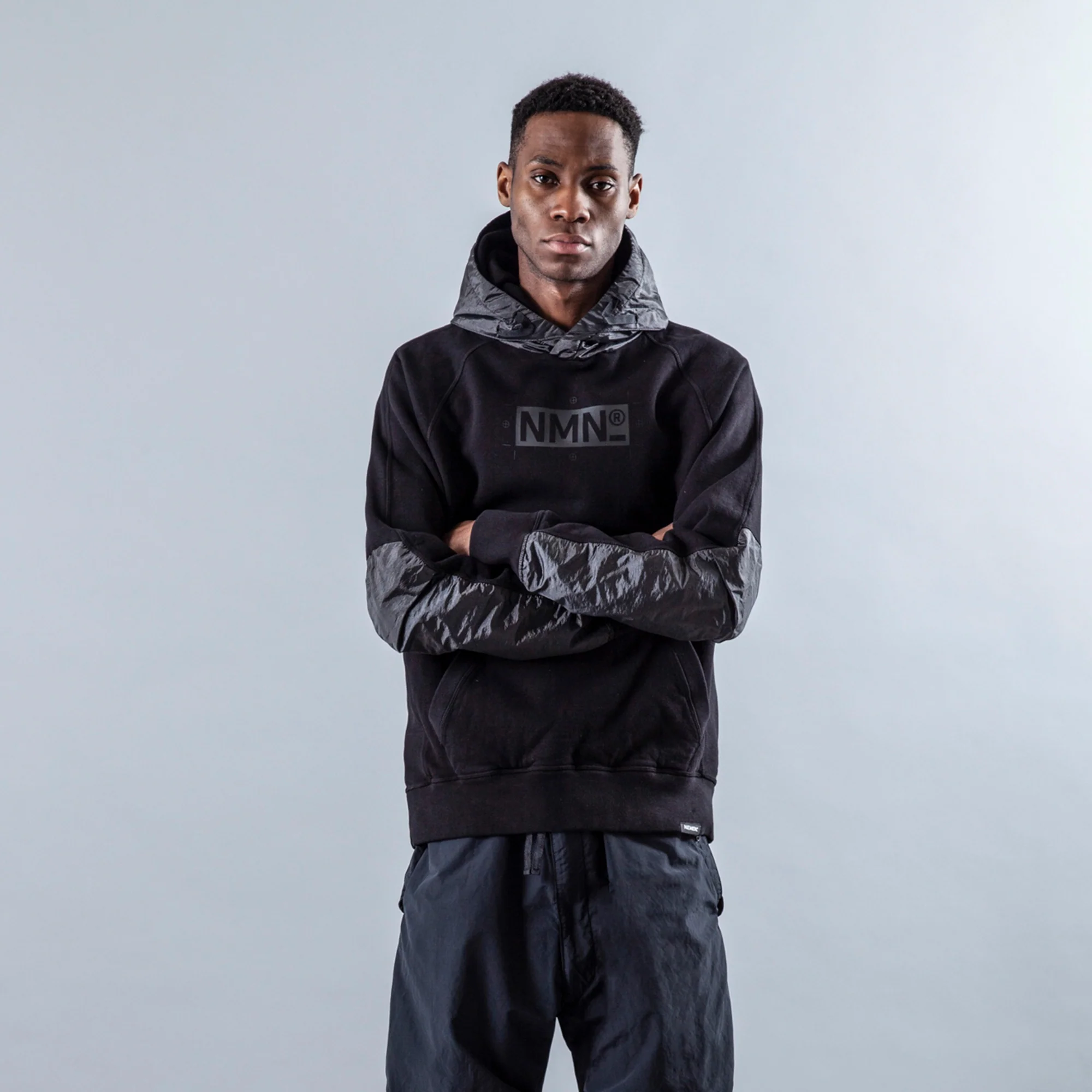 Nemen Tracy Hoodie in Ink Black - Image 2