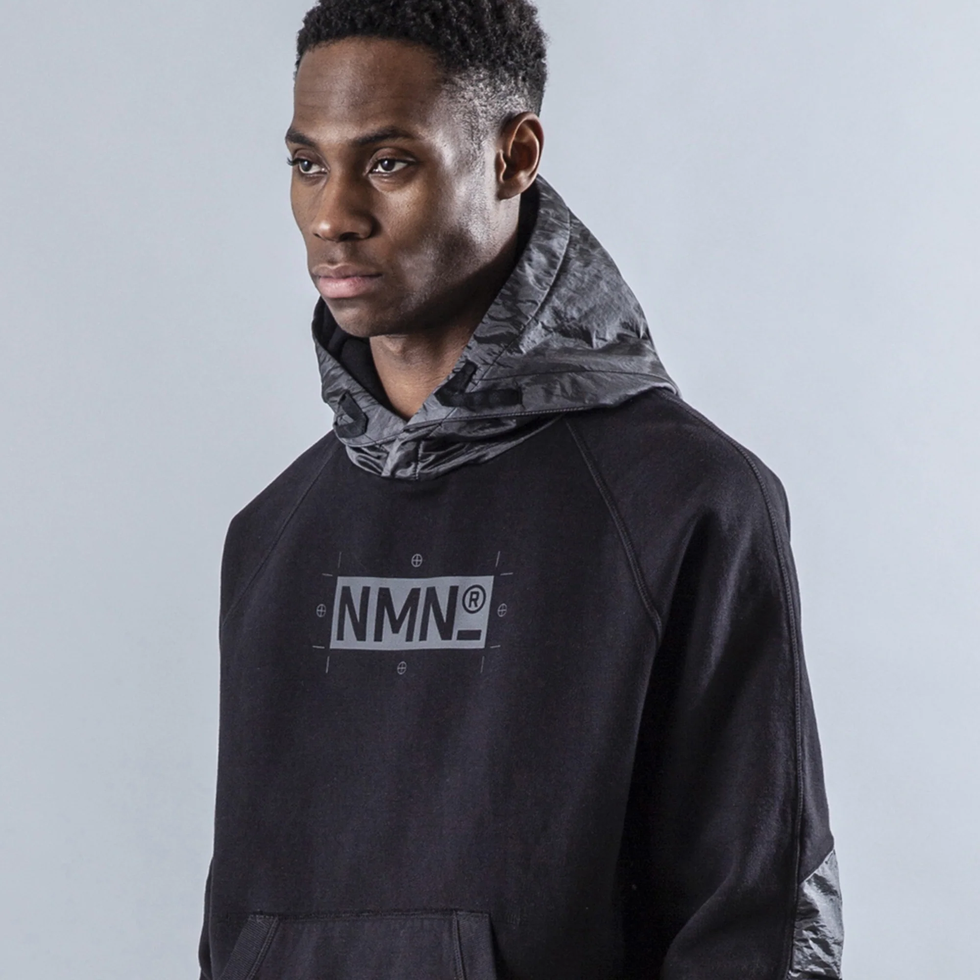 Nemen Tracy Hoodie in Ink Black - Image 3