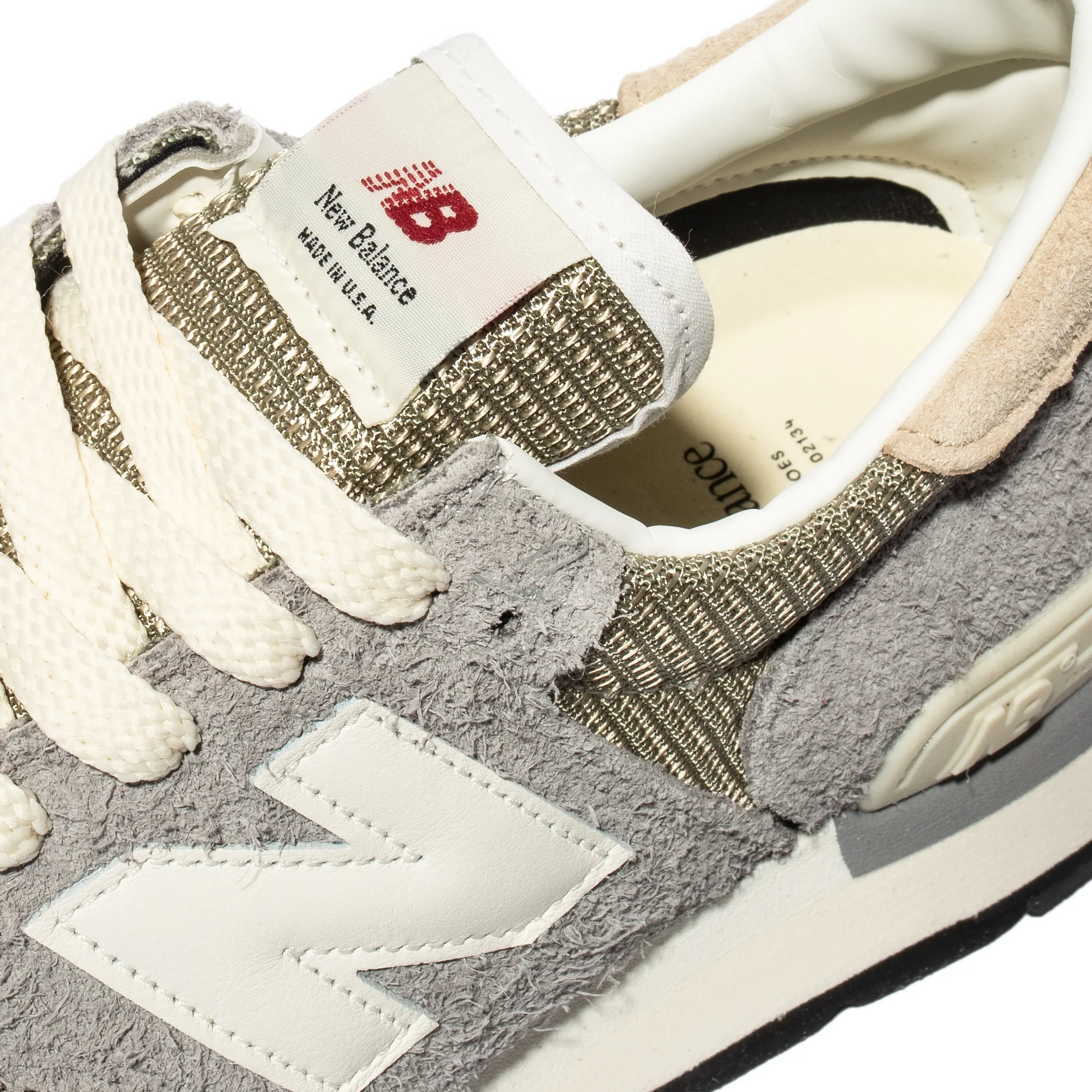 New Balance Mens Made in USA 990 Shoes 'Marblehead' - Image 4
