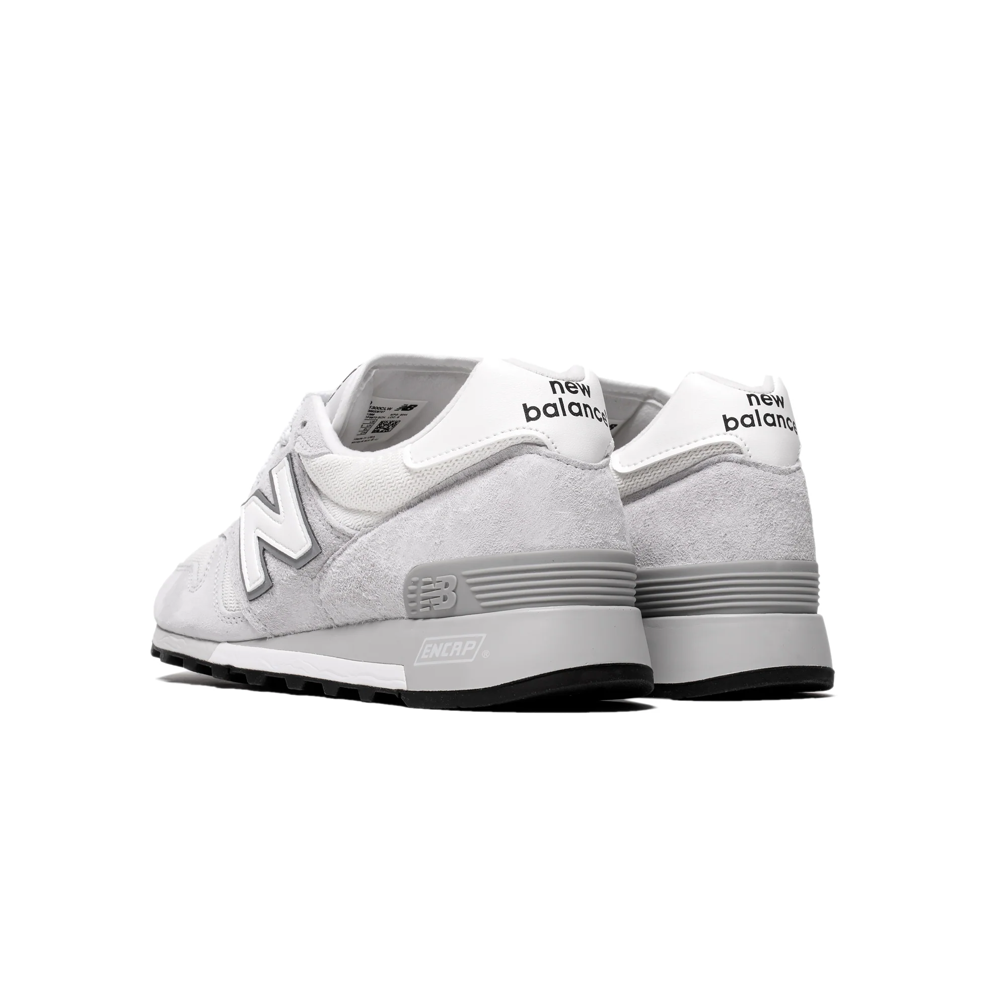 New Balance Men's 1300 in White & Grey - Image 3