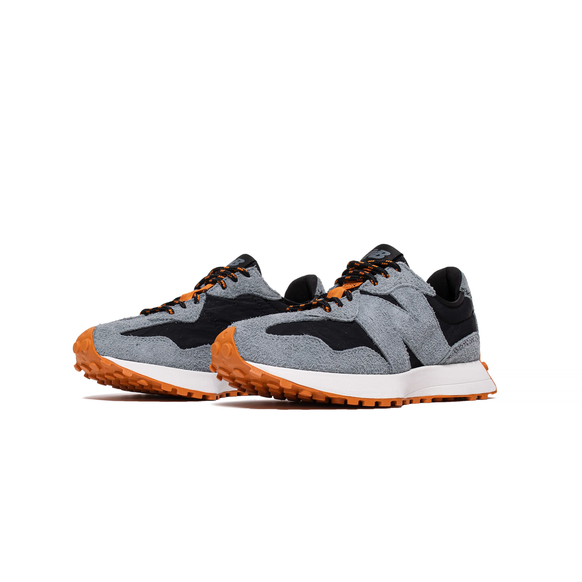 New Balance Mens 327 Shoes 'Black' - Image 2