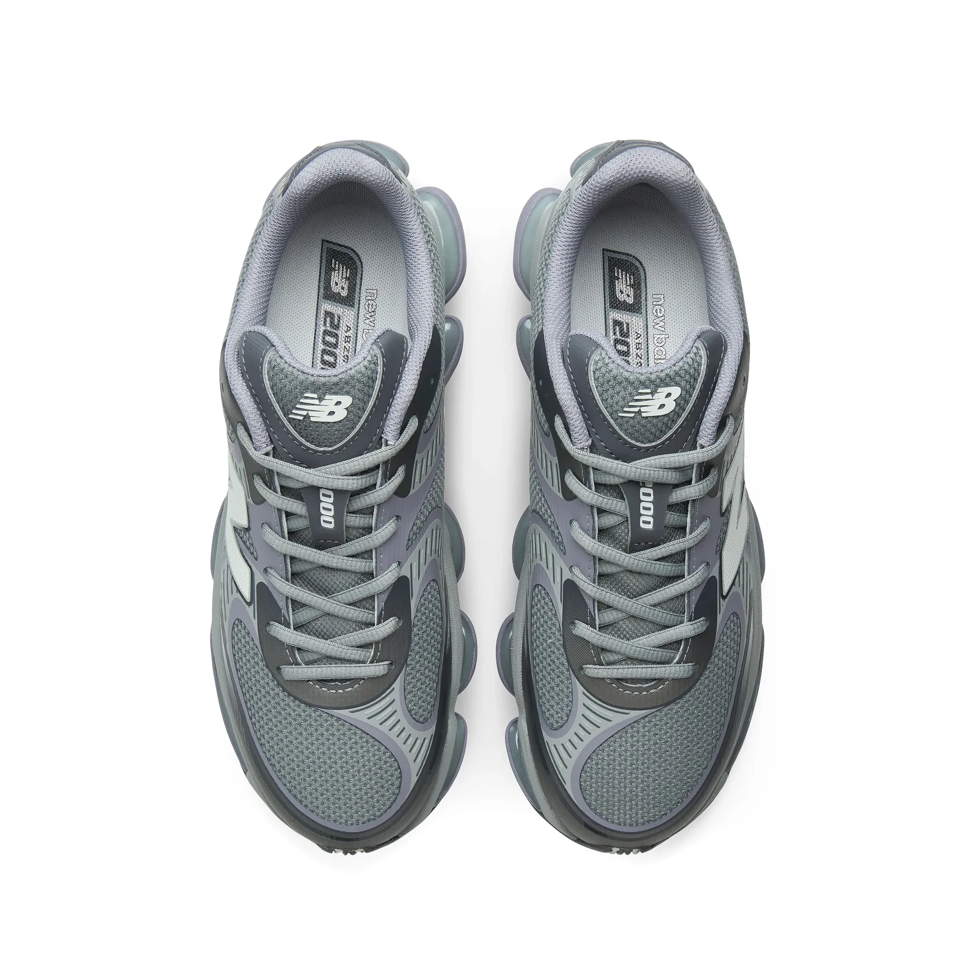 New Balance Mens Abzorb 2000 Grey Days Shoes - Image 4
