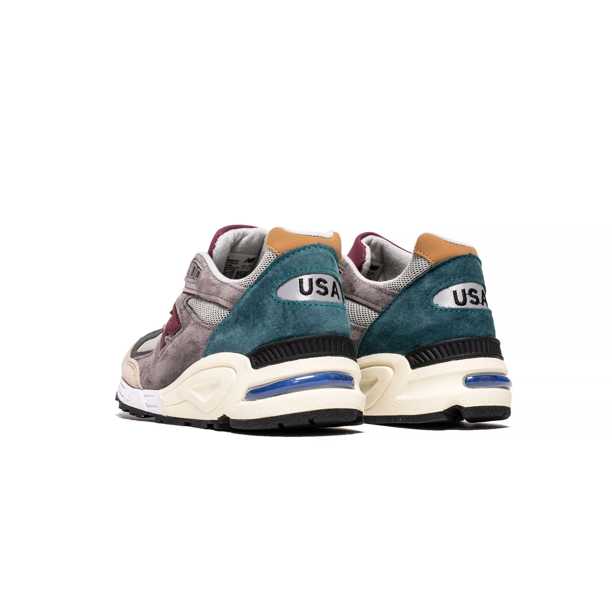 New Balance Mens Made US 990v2 Shoes 'Grey' - Image 3