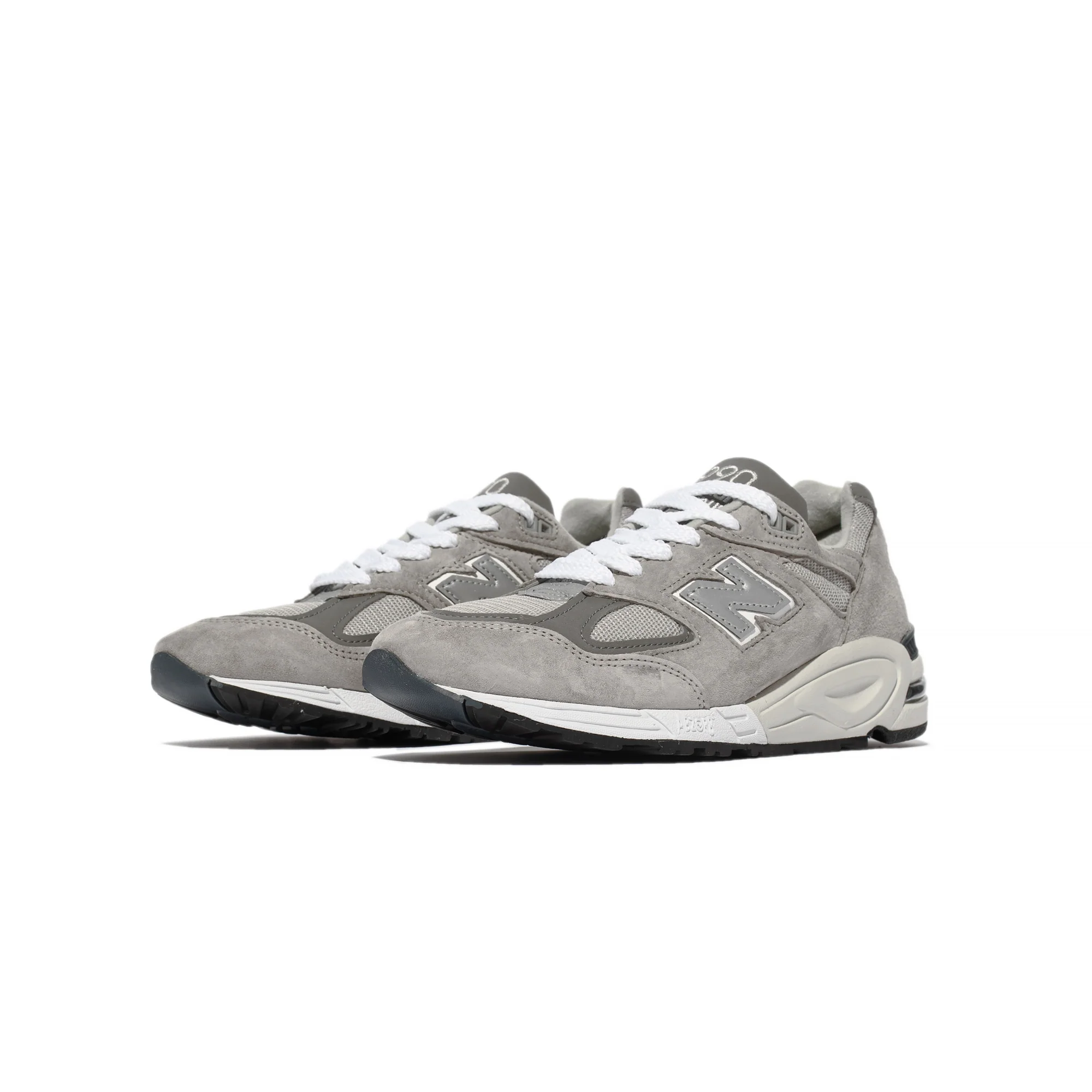 New Balance Mens Made In US 990v2 Shoes 'Grey' - Image 2