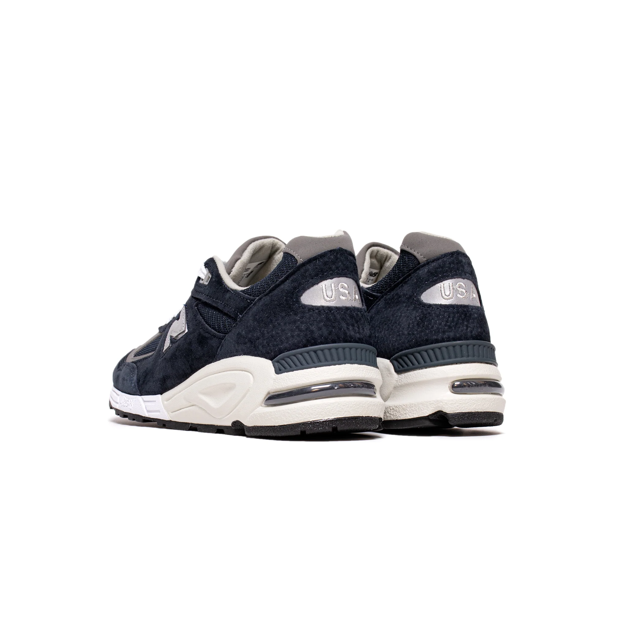 New Balance Mens Made US 990v2 Shoes 'Navy' - Image 3
