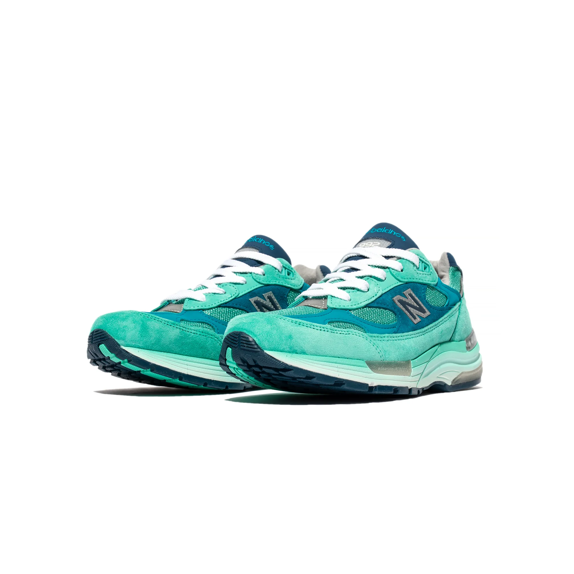 New Balance Mens Made In USA 992 Shoes 'Blue' - Image 2
