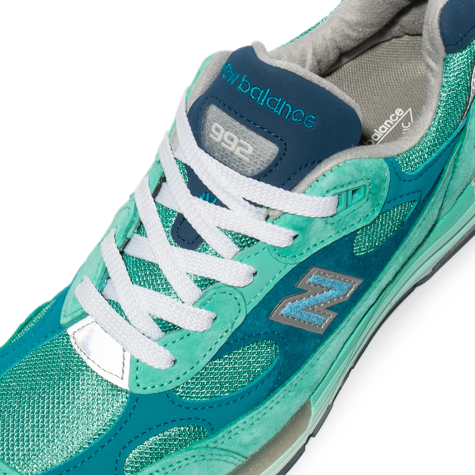New Balance Mens Made In USA 992 Shoes 'Blue' - Image 4