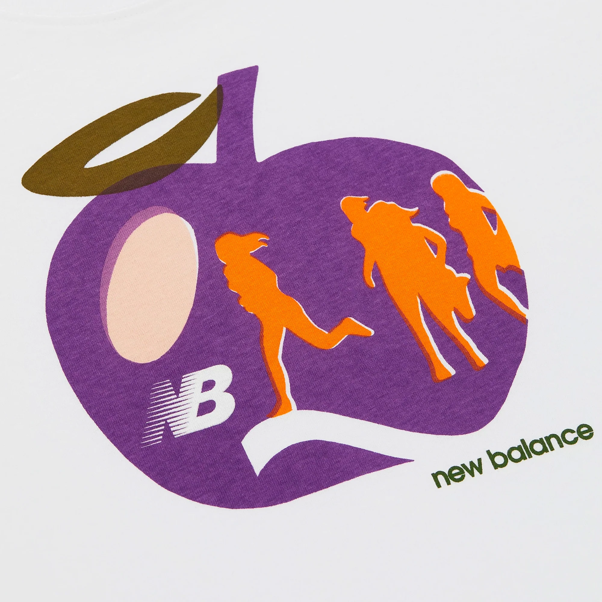 New Balance Mens Made In USA Apple Marathon SS Tee - Image 2