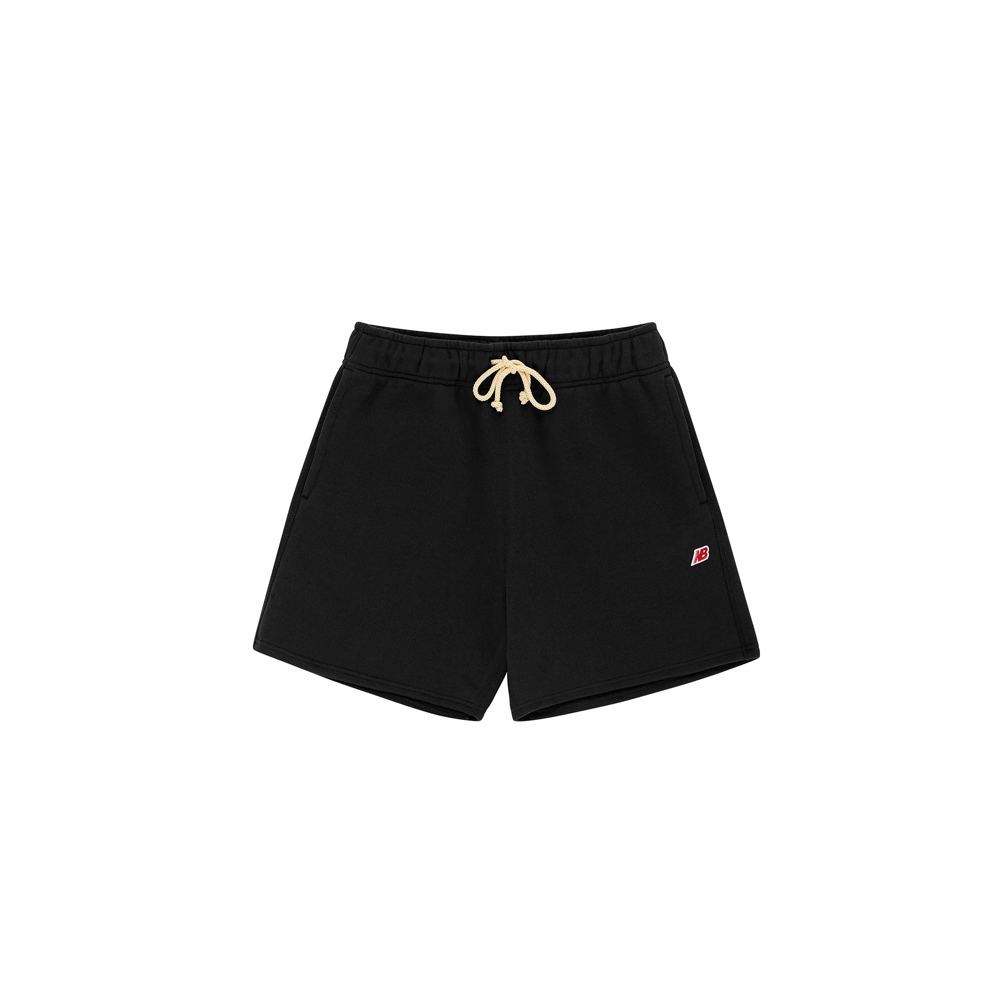 New Balance Mens Made in USA Core Shorts Black