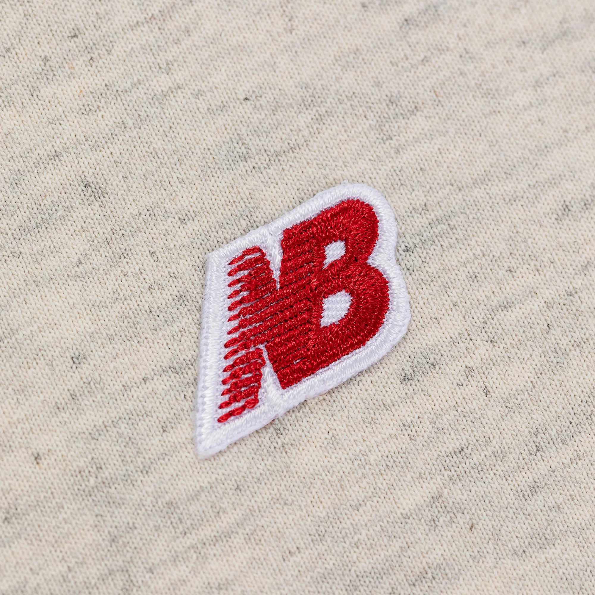 New Balance Mens Made in USA Core SS Tee Oatmeal - Image 2