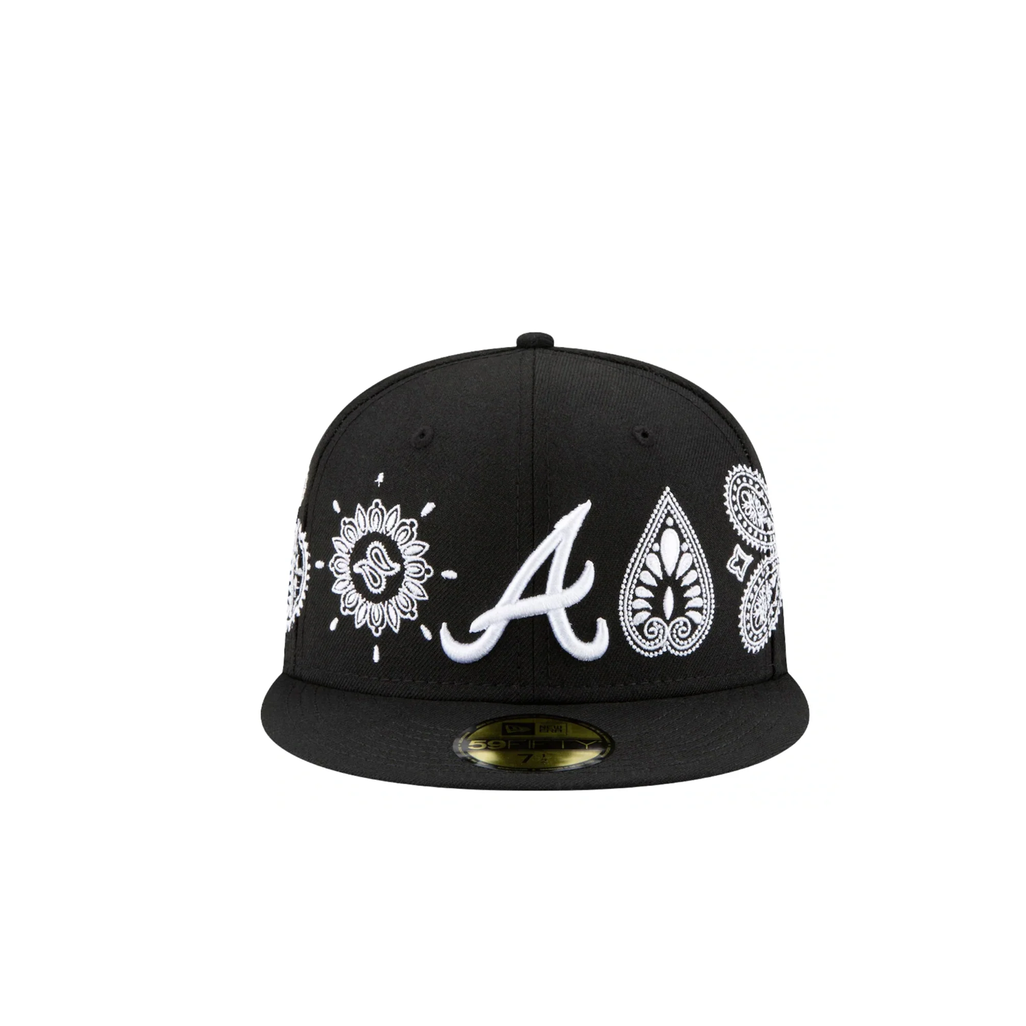 New Era Atlanta Braves Paisley Elements 59Fifty Cap 'Black'