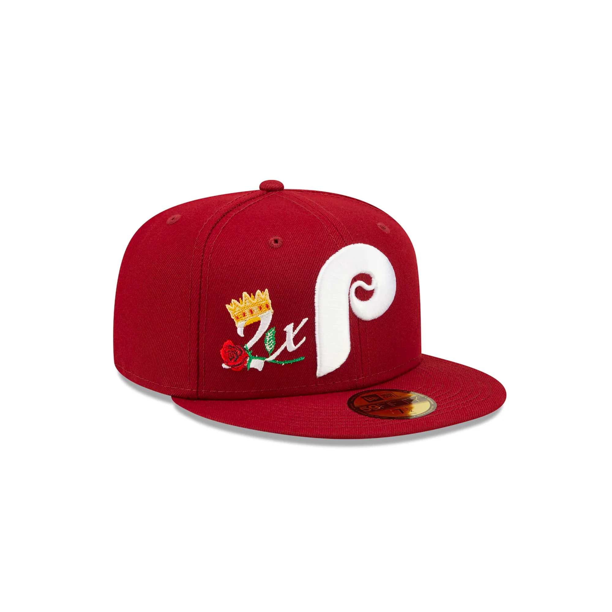 New Era Crown Champs 59FIFTY Philadelphia Phillies Fitted Hat - Image 2